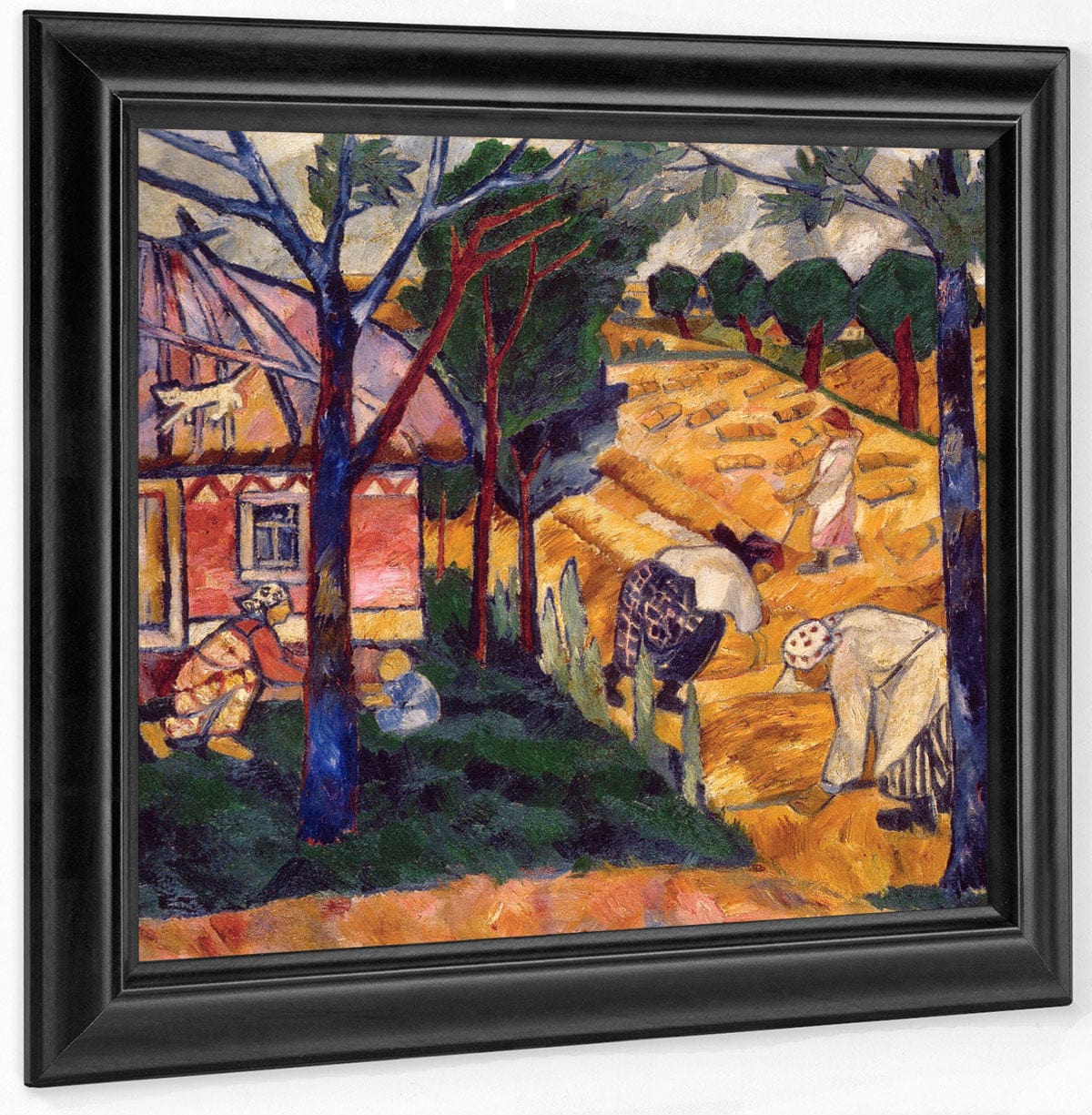 Harvesting 1907 By Natalia Goncharova - Image 6
