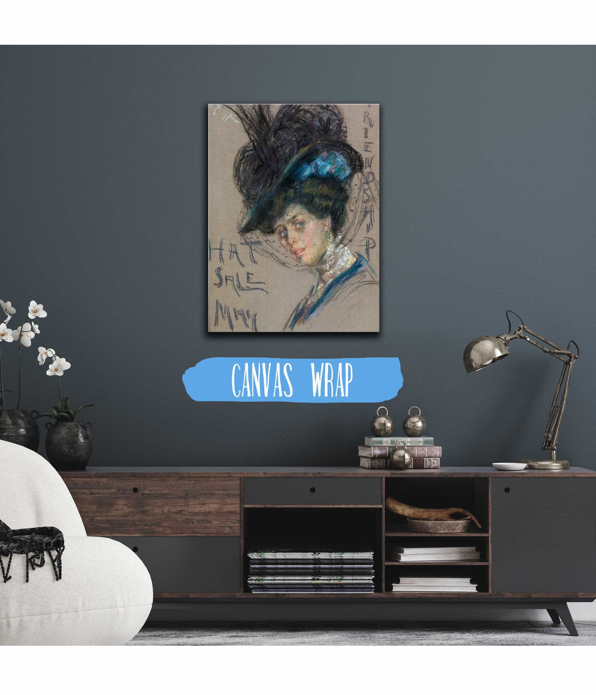 Hat Sale Poster by Alice Pike Barney - Image 3