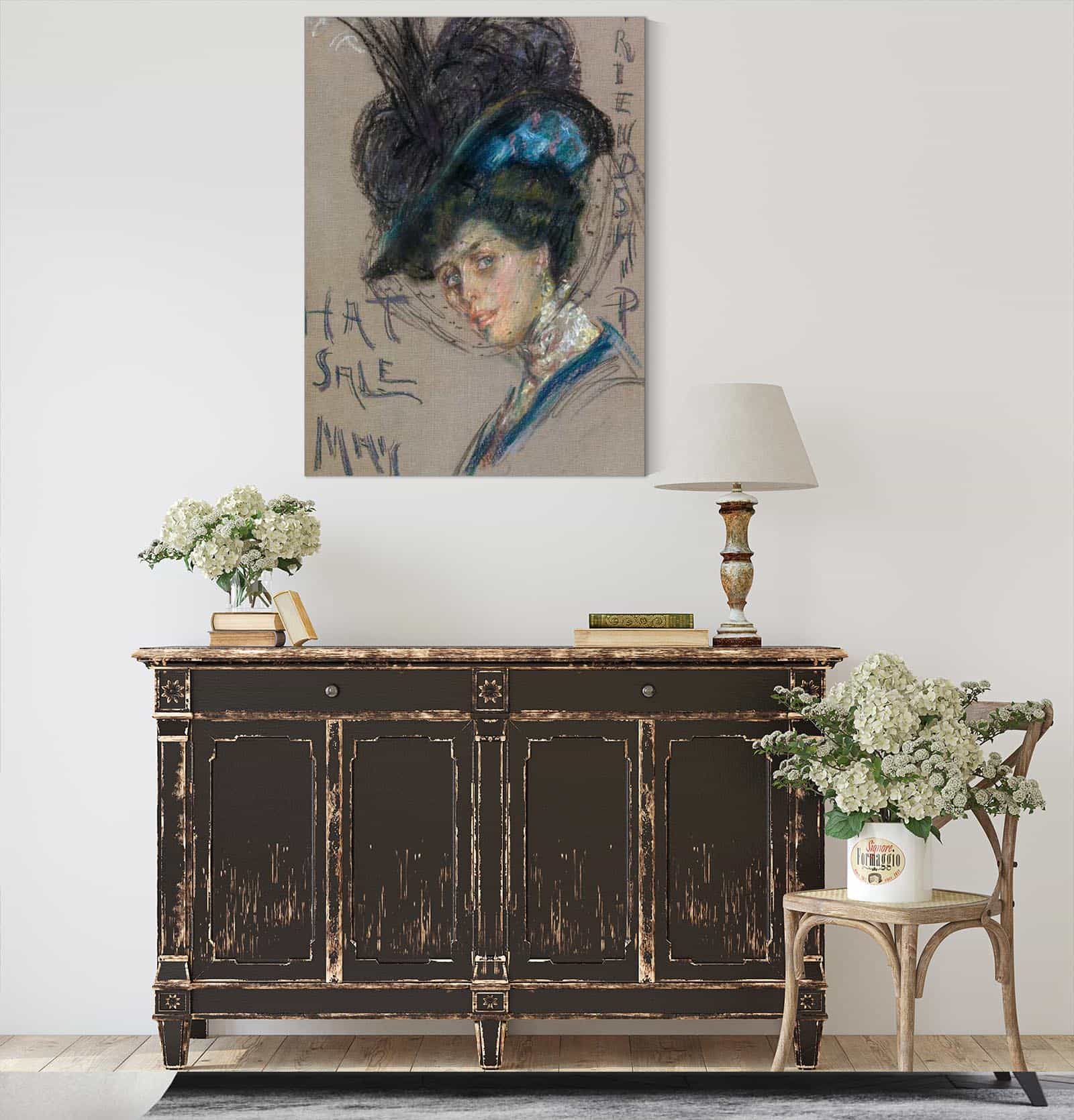 Hat Sale Poster by Alice Pike Barney - Image 4