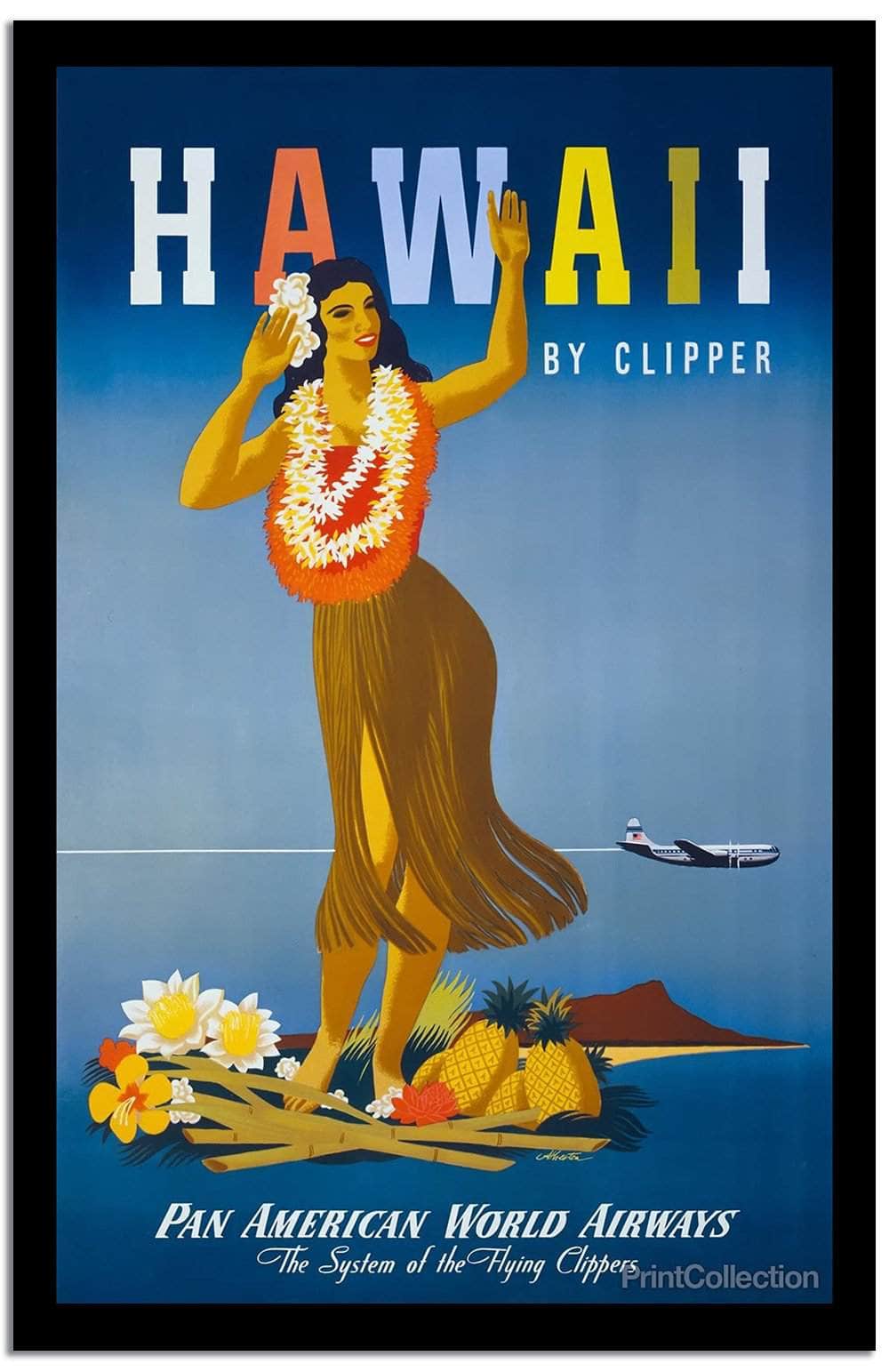 Hawaii Vintage Posterb - Image 2