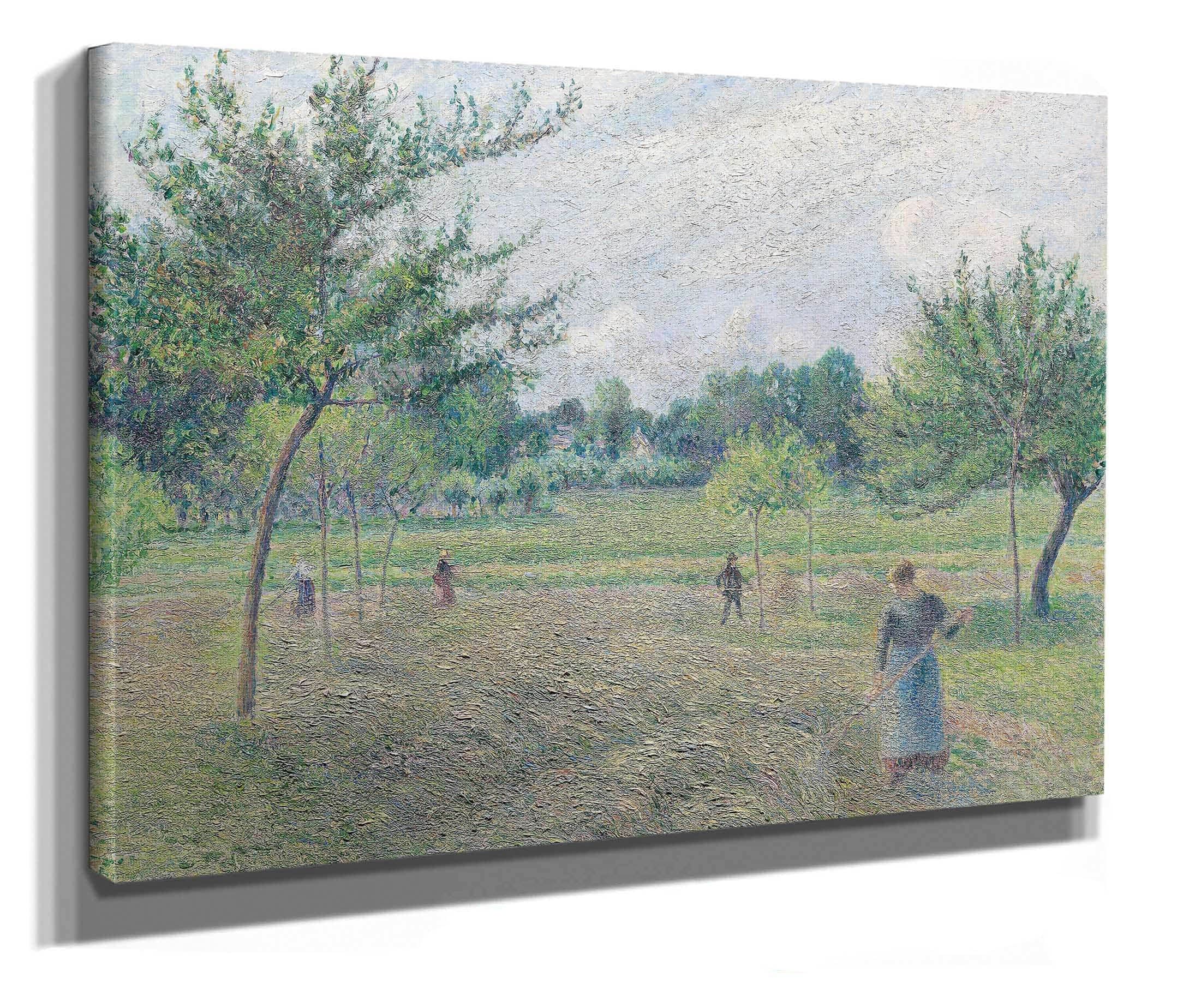 Haymaking At Eragny by Camille Pissarro - Image 2