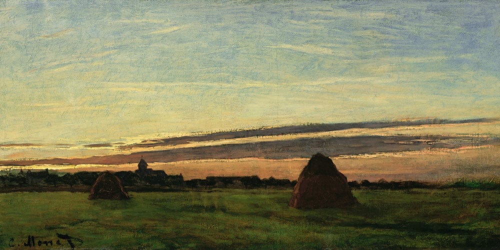 Haystacks At Chailly By Claude Monet - Image 2