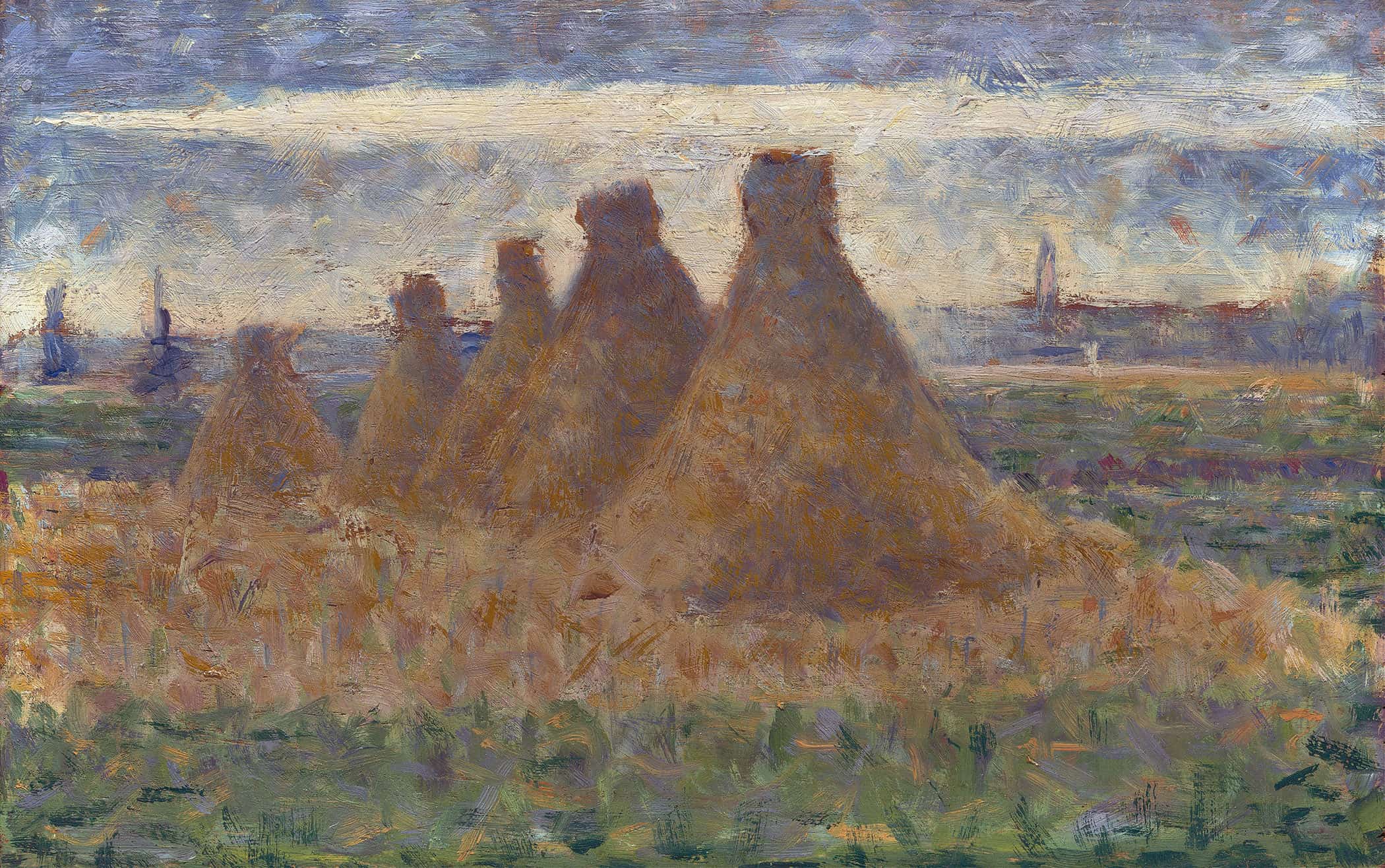 Haystacks by Georges Seurat - Image 2