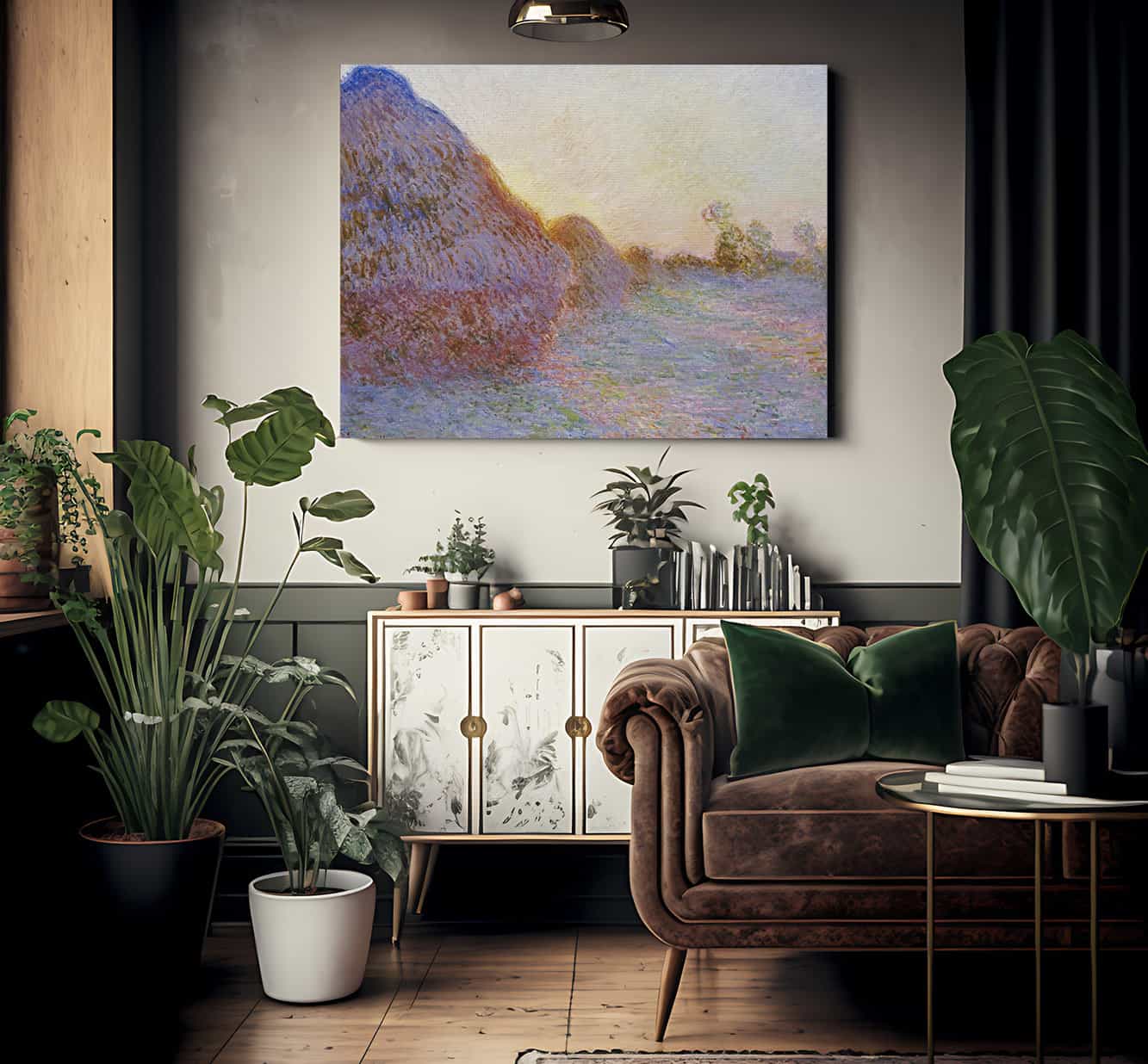 Haystacks By Claude Monet - Image 2