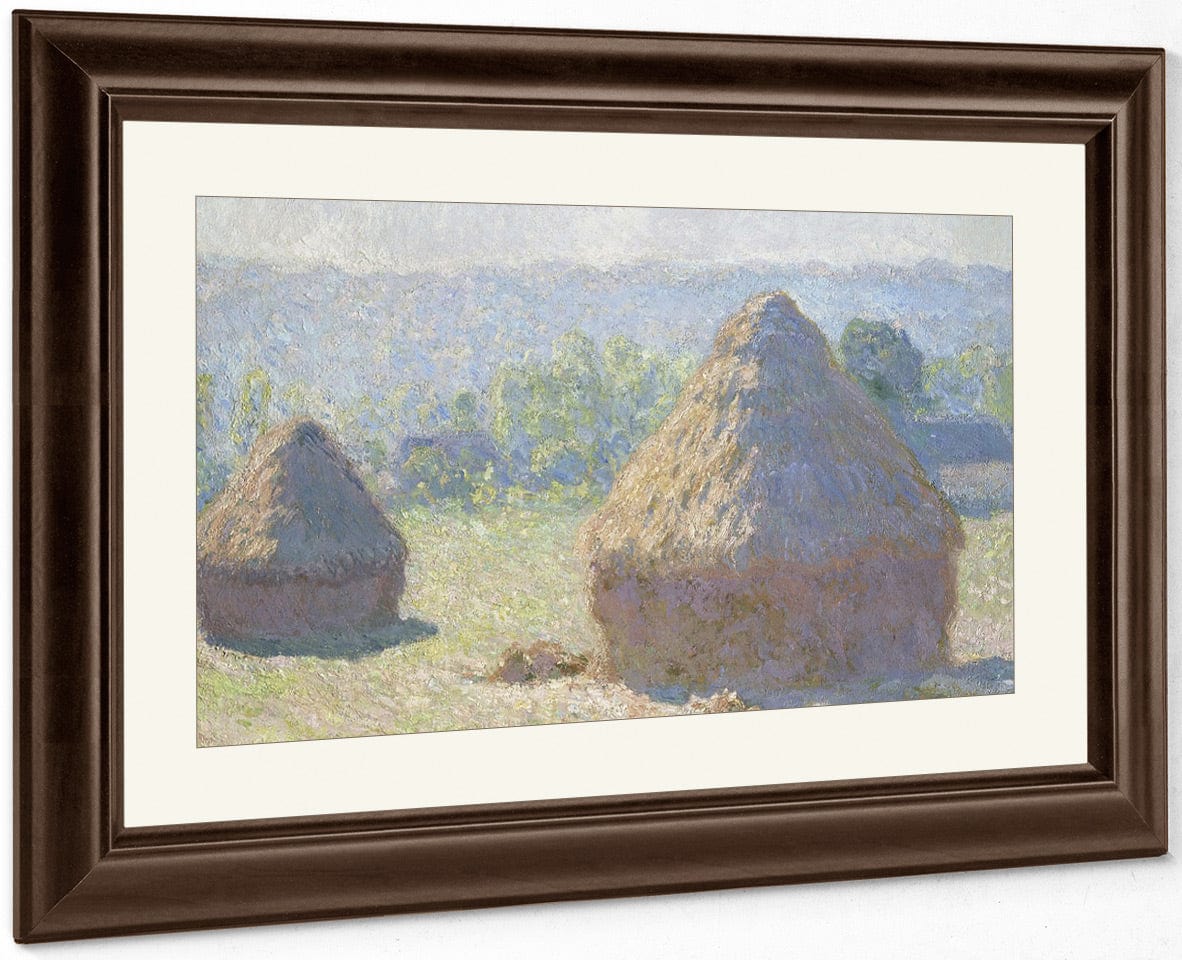 Haystacks, End Of Summer By Claude Monet - Image 3