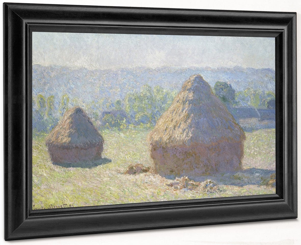 Haystacks, End Of Summer By Claude Monet - Image 6
