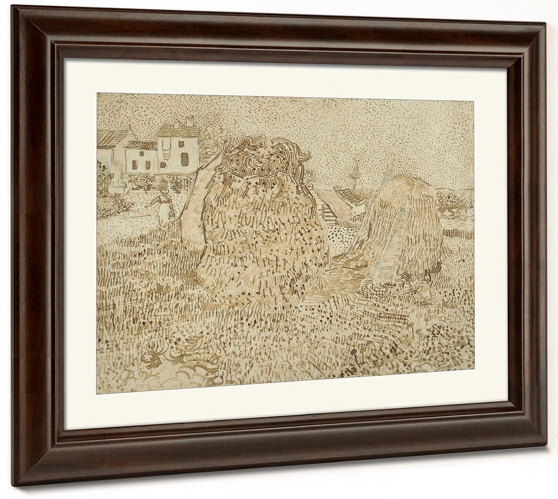Haystacks By Vincent Van Gogh - Image 5