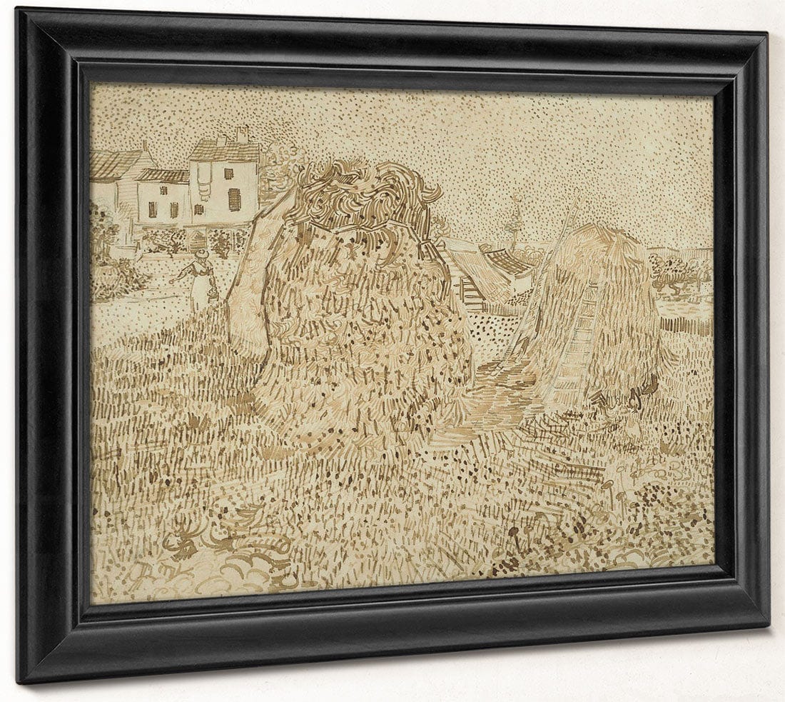 Haystacks By Vincent Van Gogh - Image 8