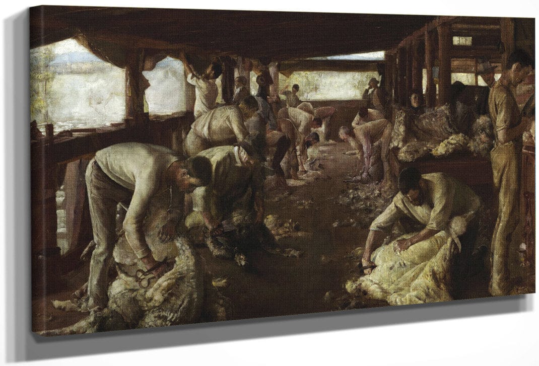 He Golden Fleece By Tom Roberts