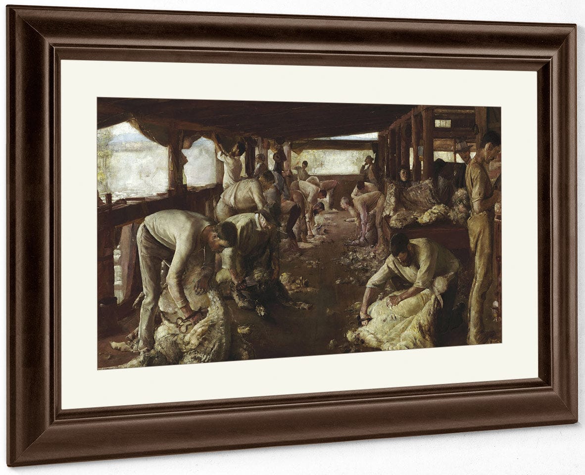 He Golden Fleece By Tom Roberts - Image 5