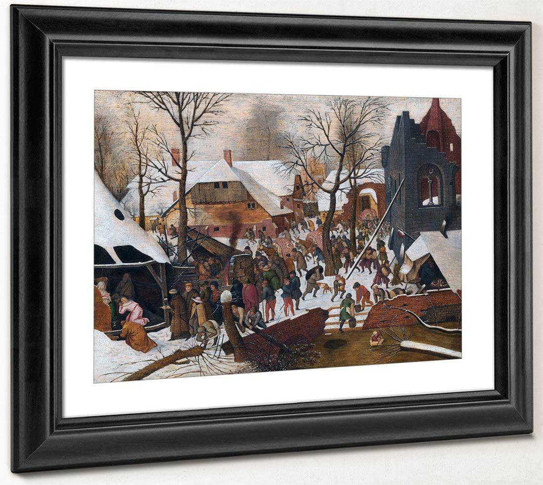 He Kings In The Snow 1567 Tempera 35X55Cm Museum Oskar Reinhart Am Stadtgarten 1 By The Elder - Image 4