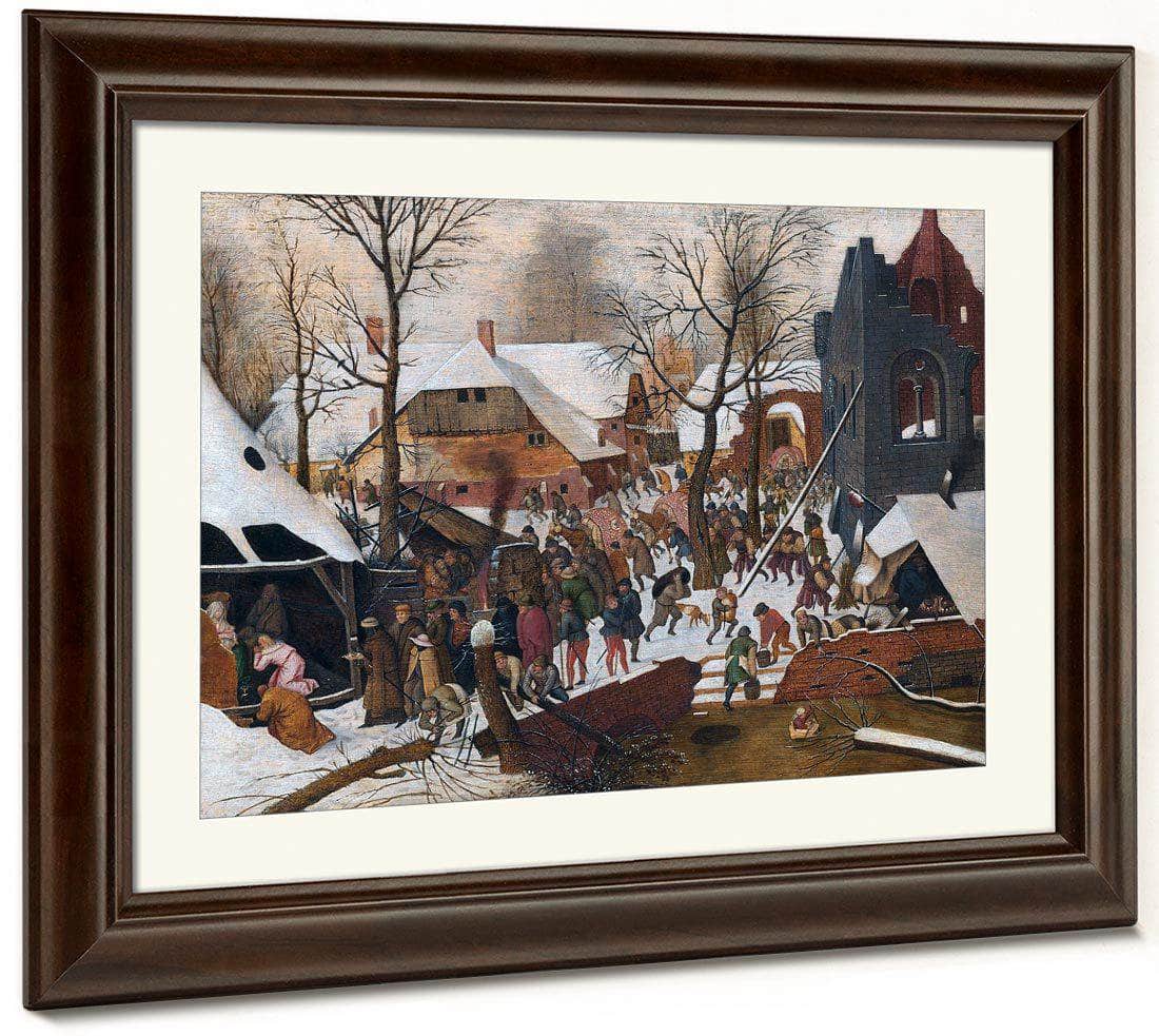 He Kings In The Snow 1567 Tempera 35X55Cm Museum Oskar Reinhart Am Stadtgarten 1 By The Elder - Image 5