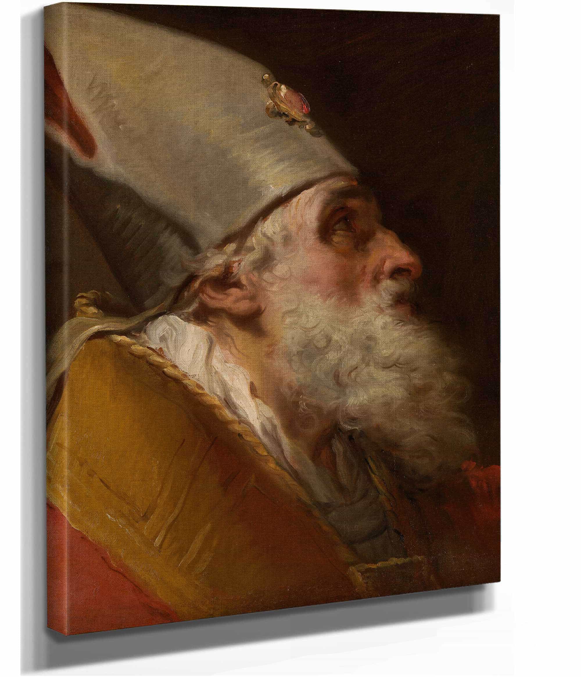 Head Of A Bishop by Gaetano Gandolfi - Image 2