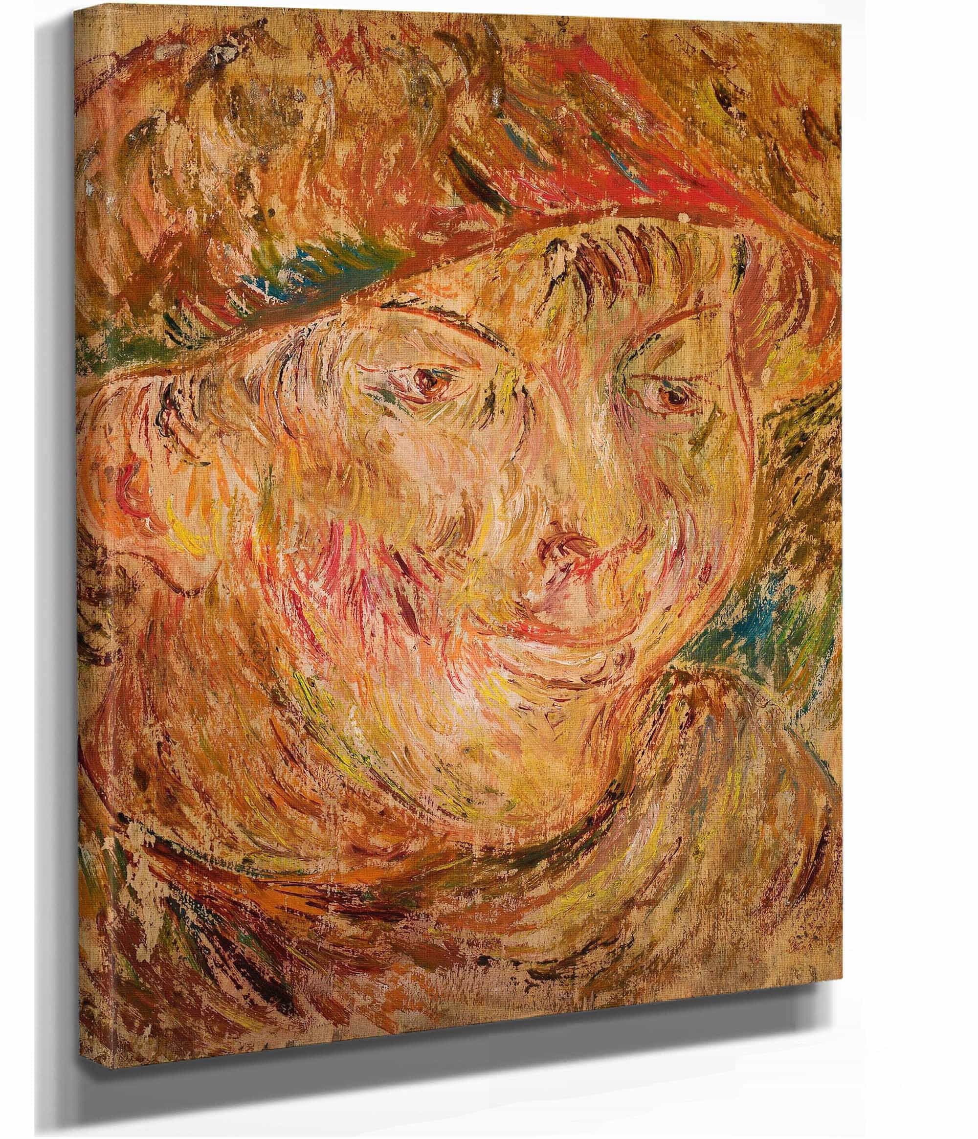 Head Of A Boy In A Hat by Tadeusz Makowski - Image 2