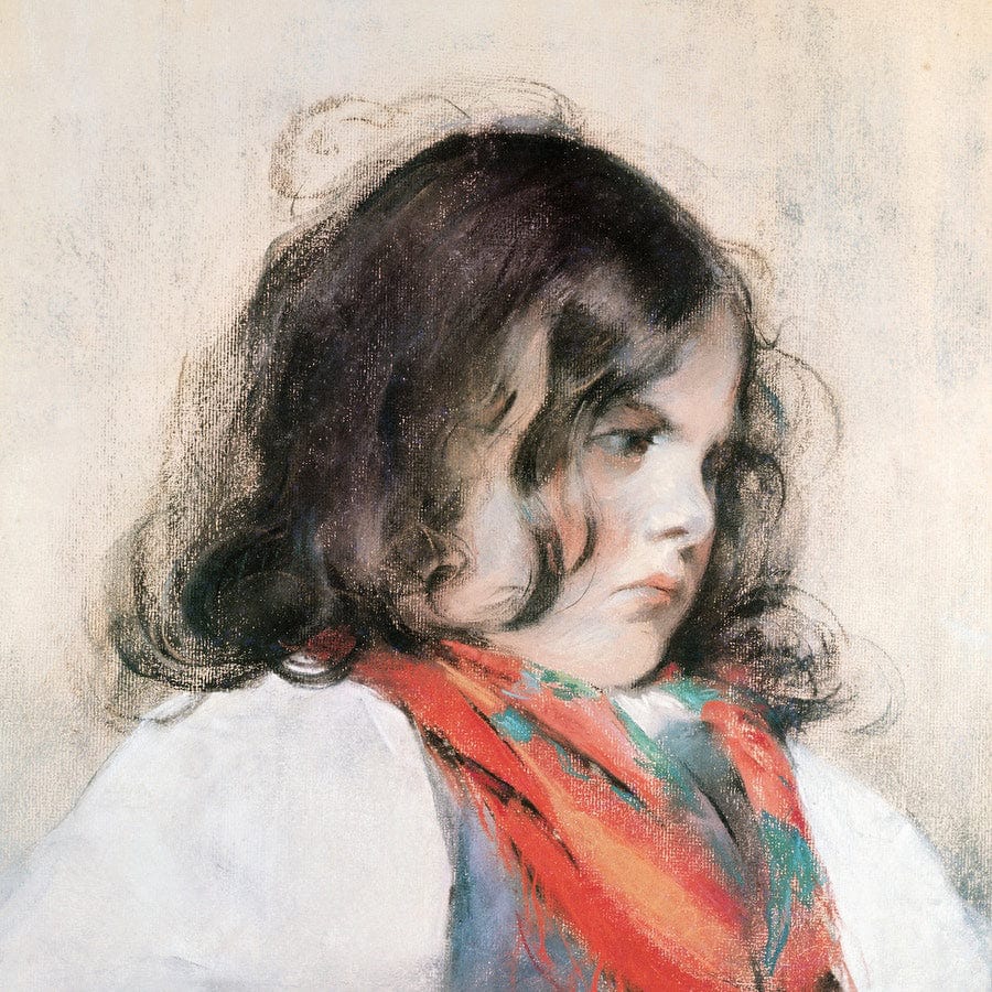 Head Of A Child (Pastel On Paper) By Mary Cassatt - Image 5