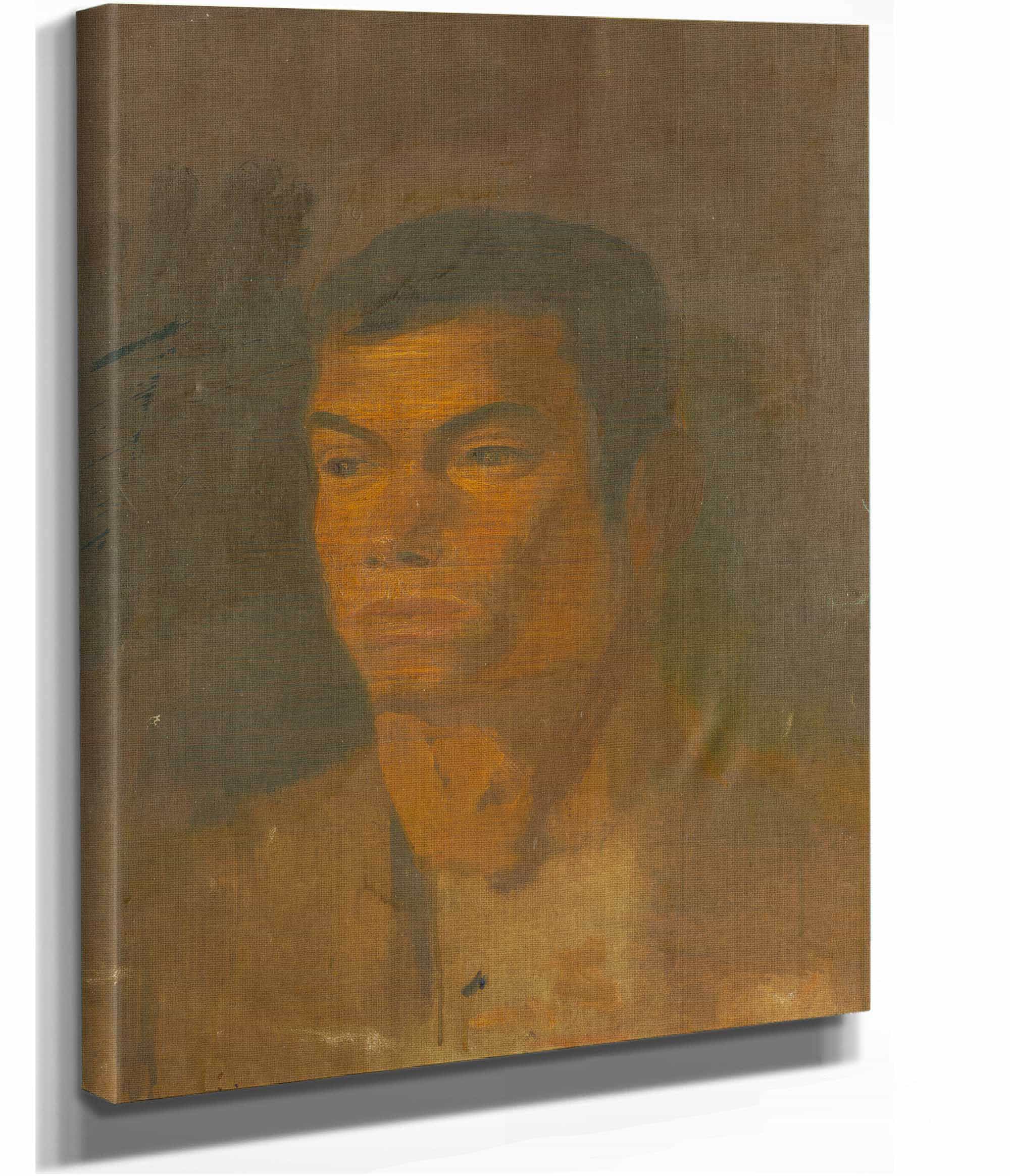 Head Of A Gypsy Boy   by Ladislav Mednyanszky - Image 2