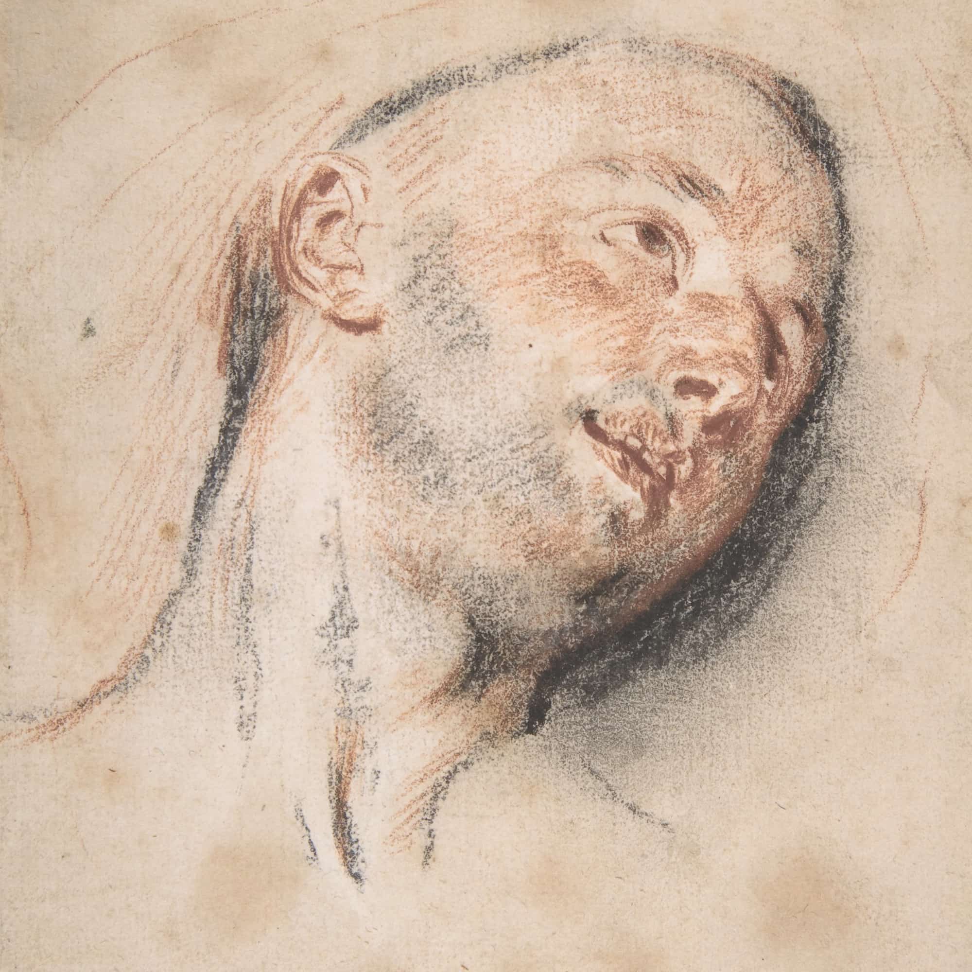 Head Of A Man by Jean Antoine Watteau - Image 4
