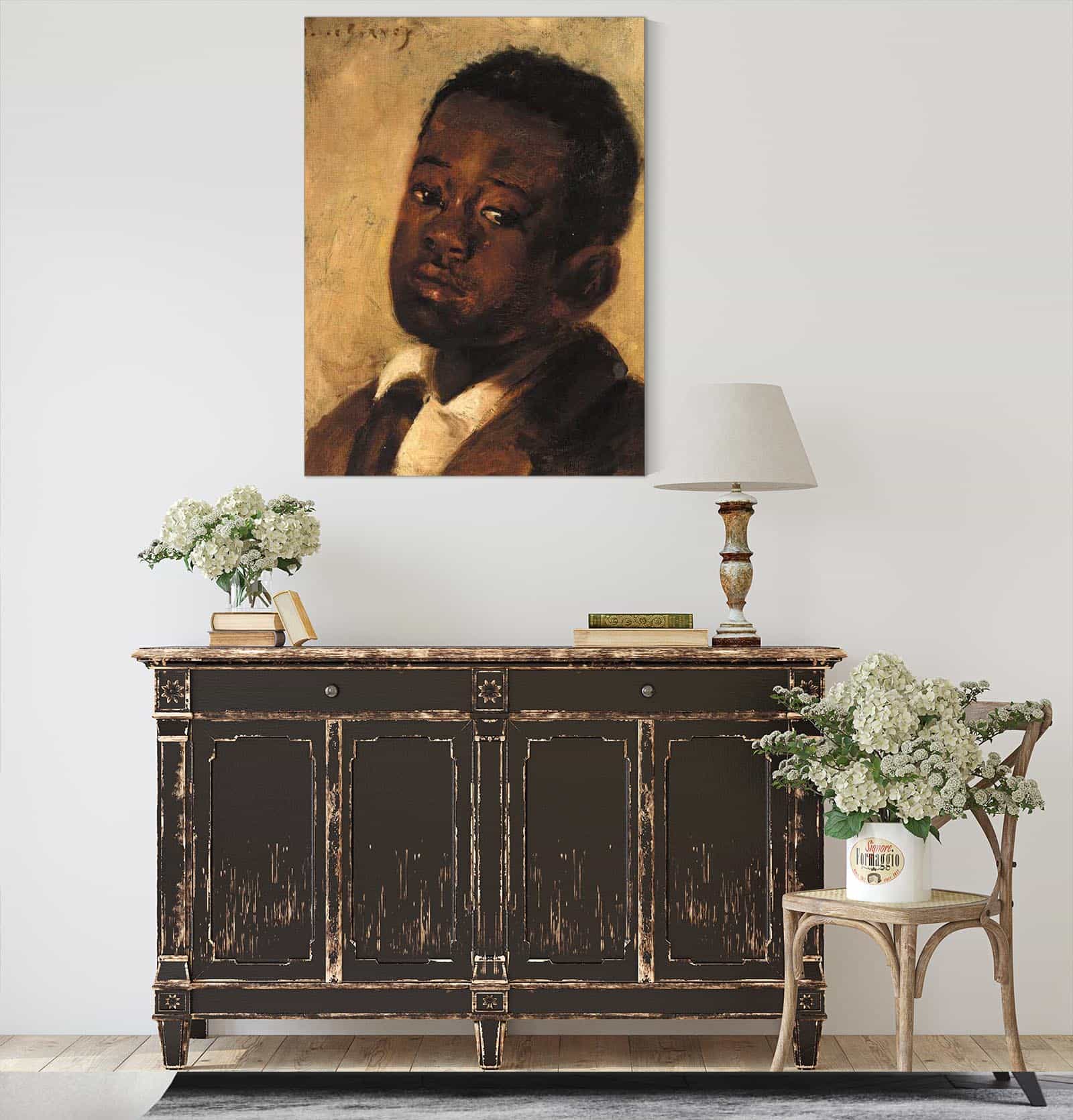 Head Of A Negro Boy by Alice Pike Barney - Image 4