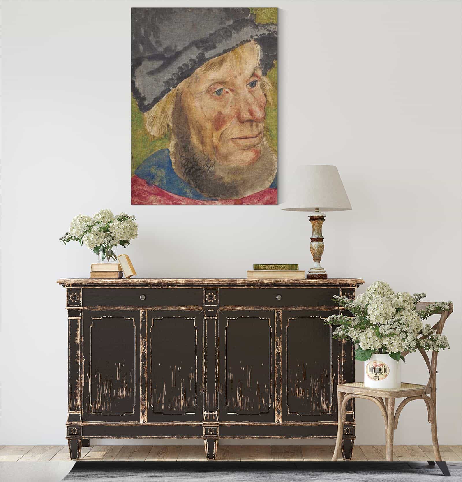 Head Of A Peasant by Lucas Cranach The Elder - Image 4