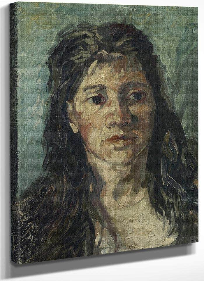 Head Of A Prostitute By Vincent Van Gogh