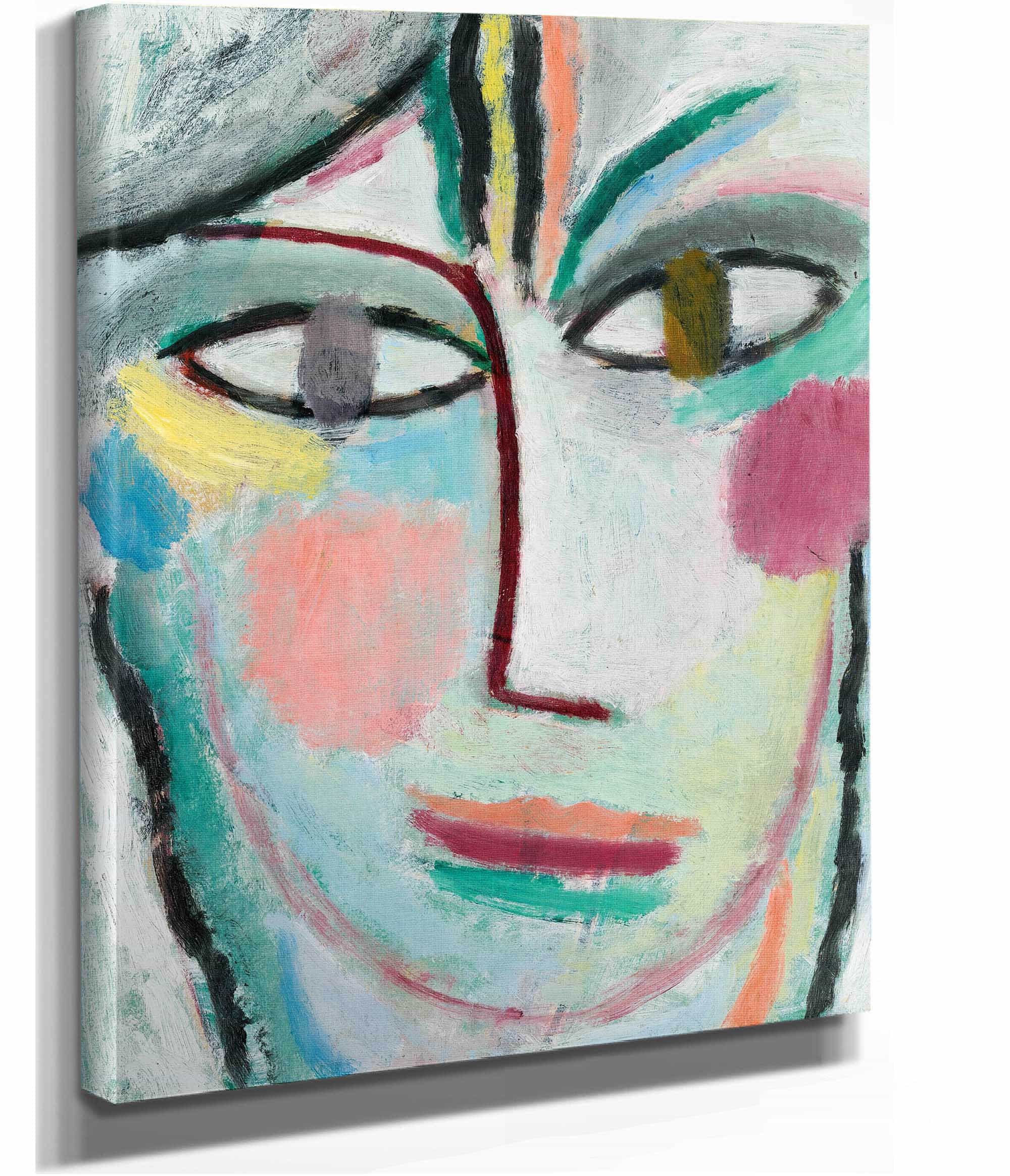 Head Of A Woman Femina by Alexej Von Jawlensky - Image 2