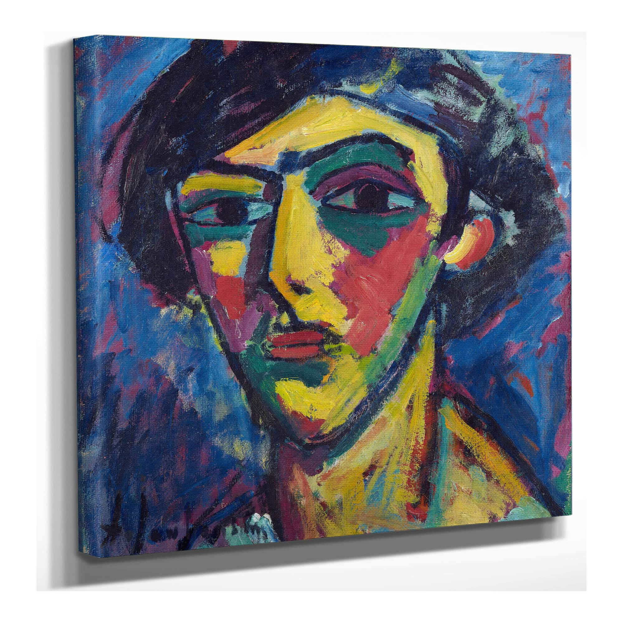 Head Of A Youth by Alexej Von Jawlensky