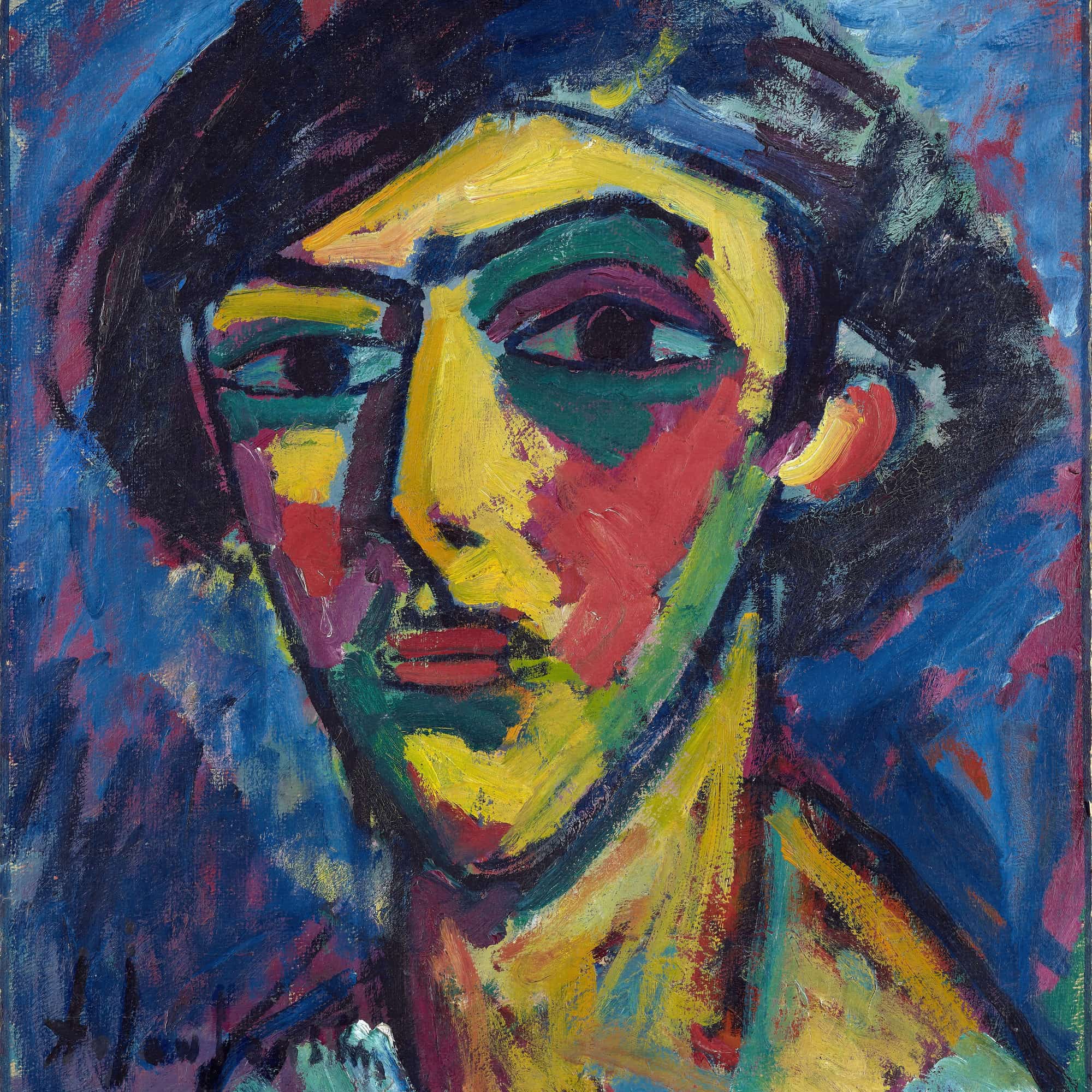 Head Of A Youth by Alexej Von Jawlensky - Image 4