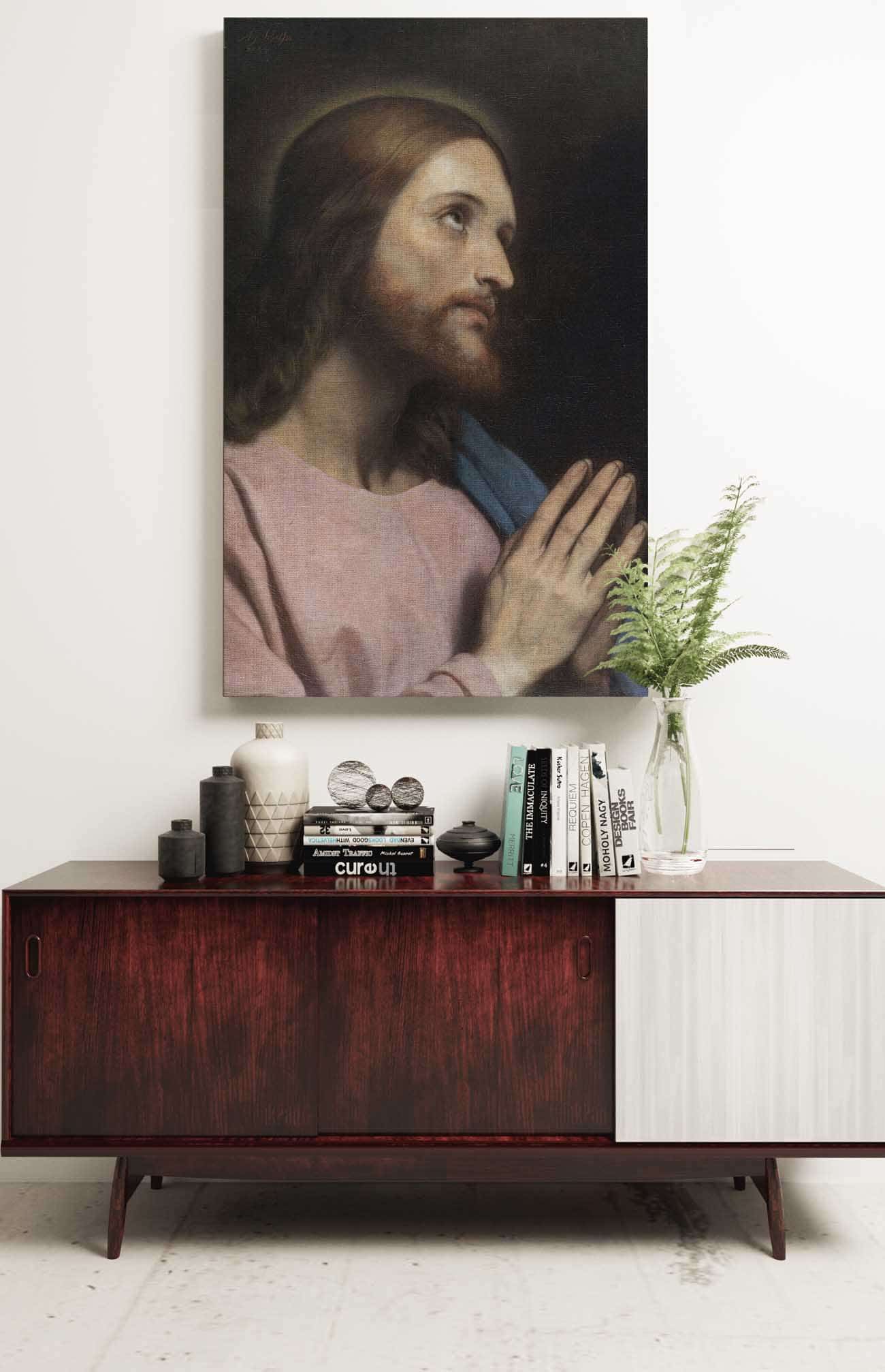 Head Of Christ by Ary Scheffer - Image 2
