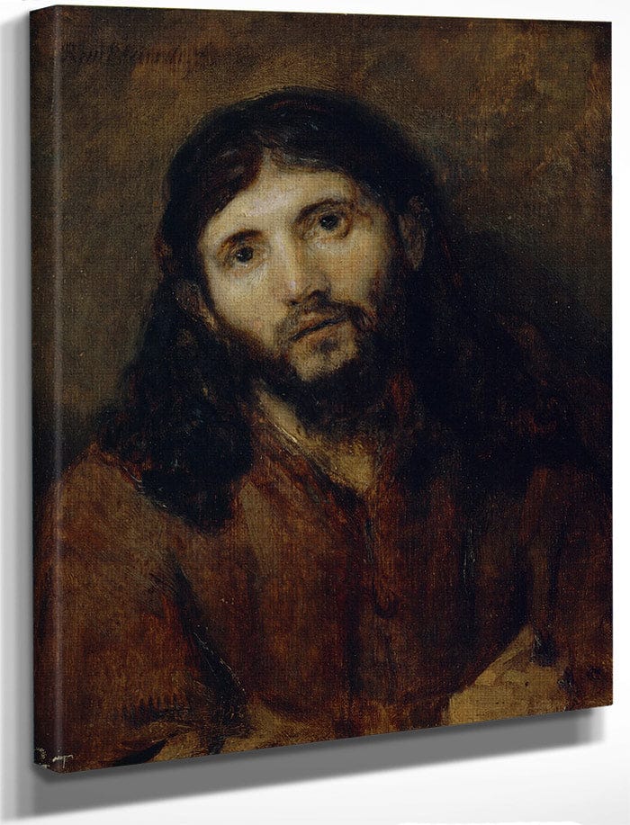 Head Of Christ By Rembrandt