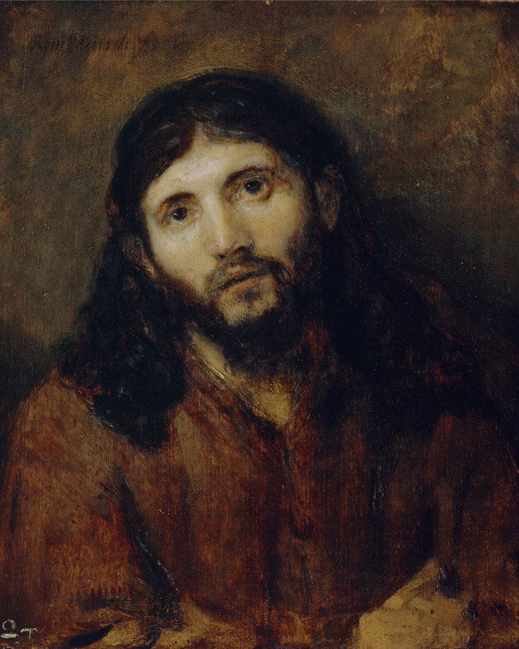 Head Of Christ By Rembrandt - Image 5