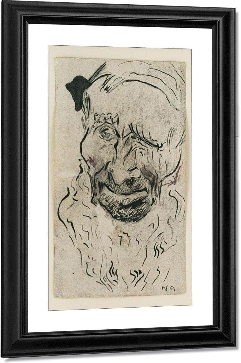 Head, Old Man With Beard By Nicolai Astrup - Image 4