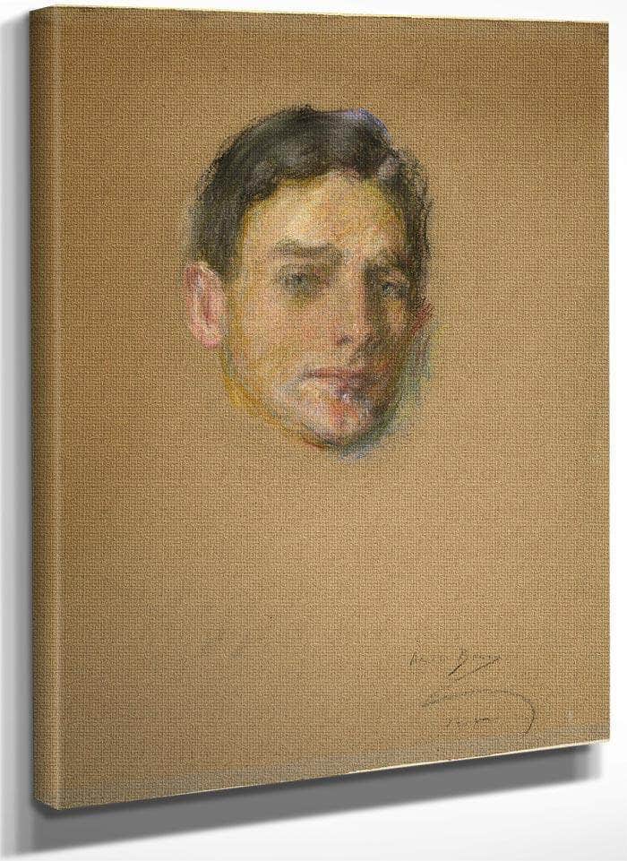 Head Study By Alice Pike Barney