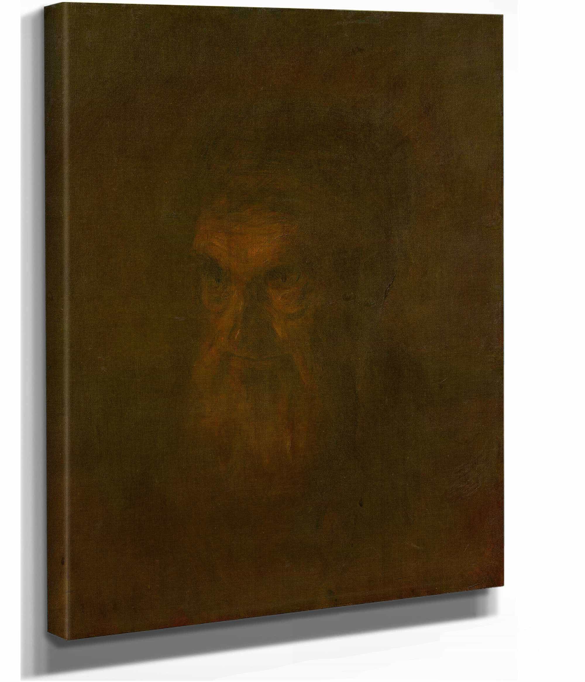 Head Study Of An Old Man by Ladislav Mednyanszky - Image 2