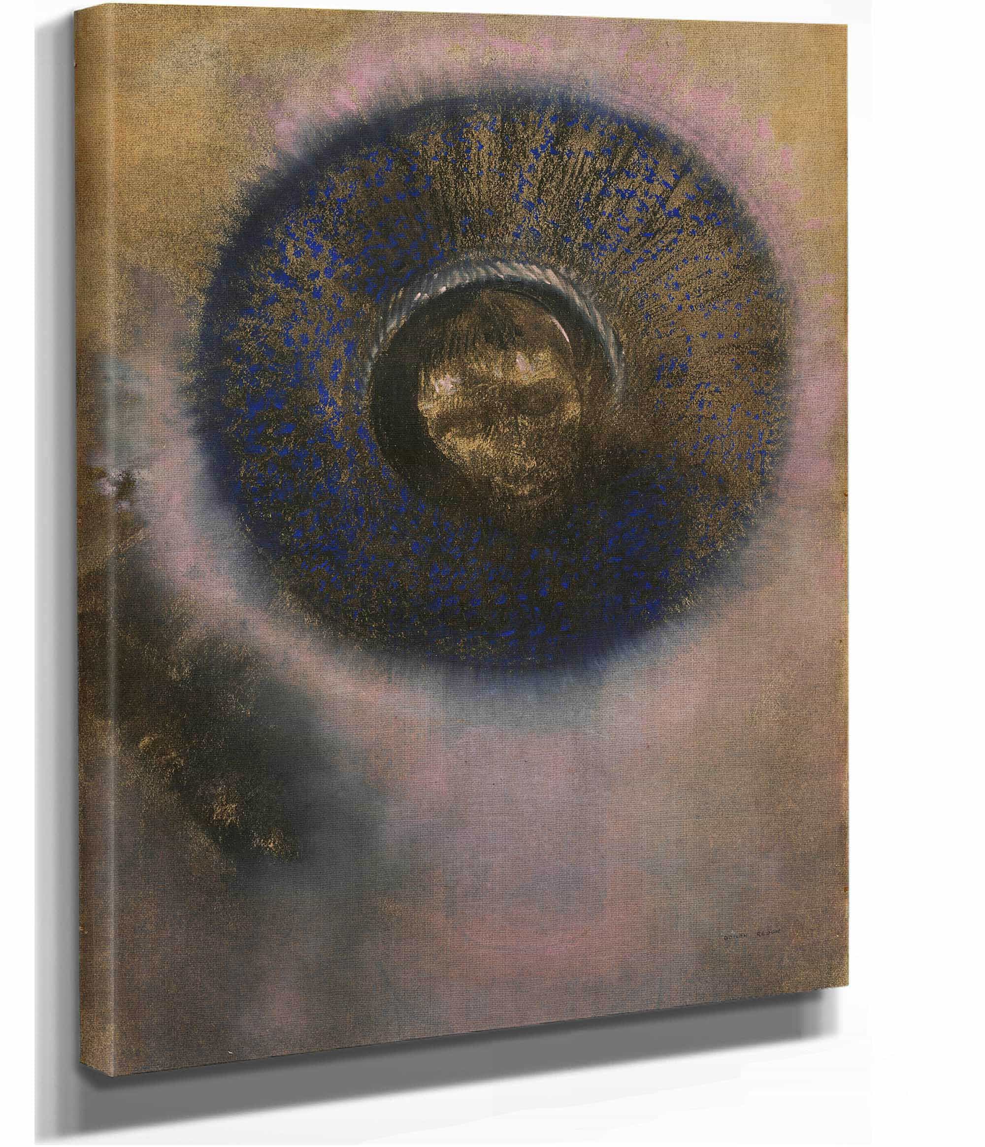 Head Within An Aureole About   by Odilon Redon - Image 2