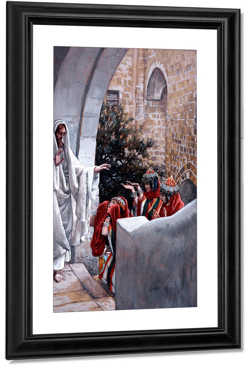Healing The Canaanite's Daughter By James Tissot - Image 2