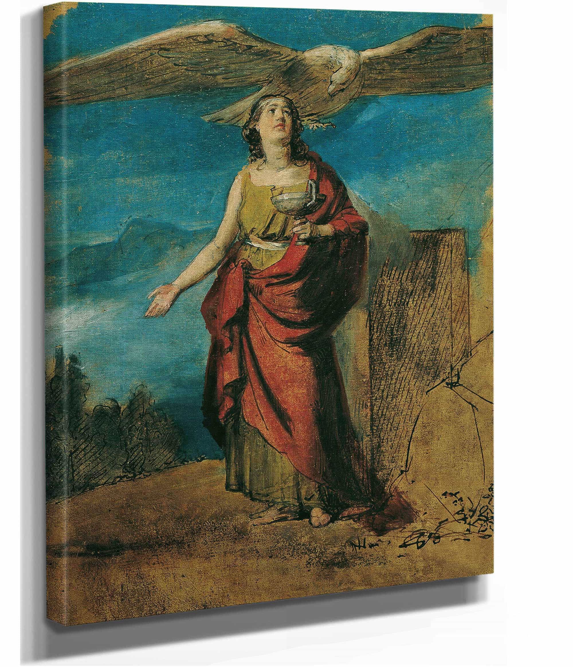 Hebe by Friedrich Von Amerling - Image 2