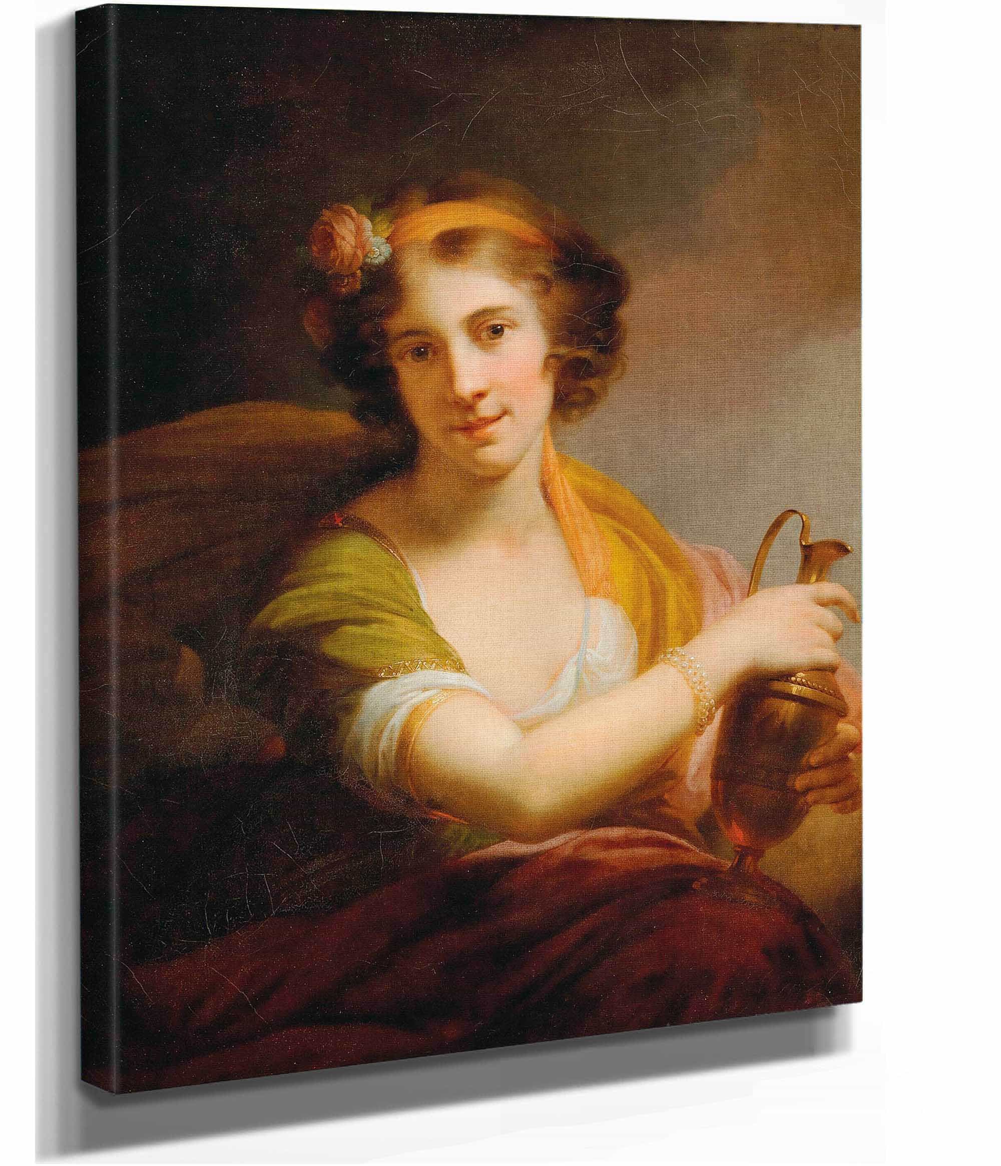 Hebe by Johann Baptist Von Lampi The Elder