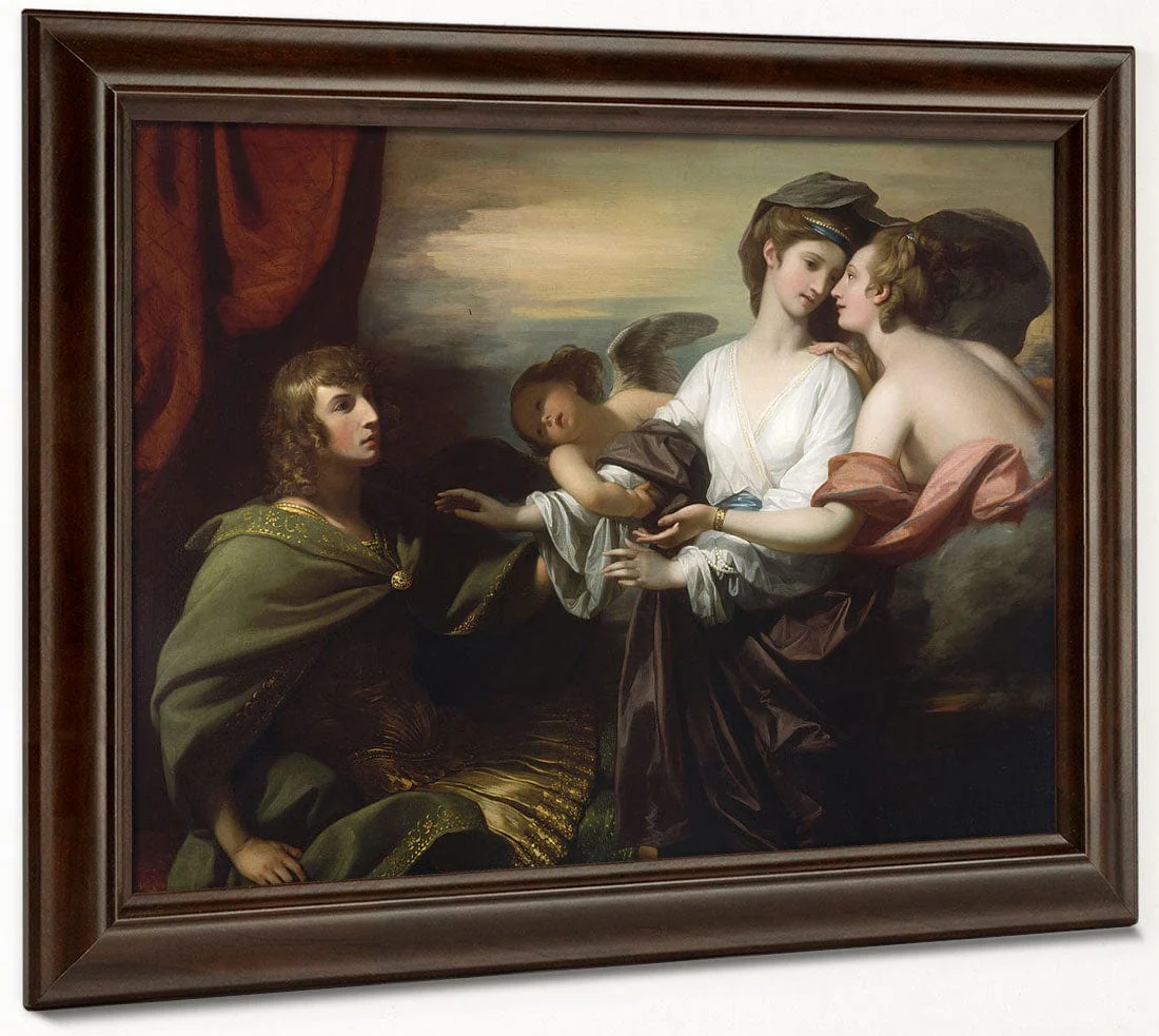 Helen Brought To Paris By Benjamin West - Image 6
