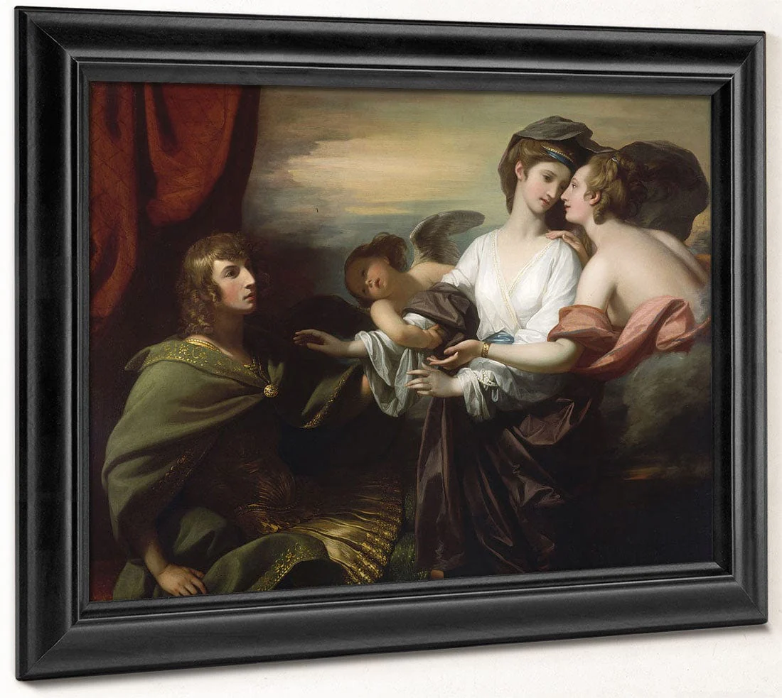 Helen Brought To Paris By Benjamin West - Image 8