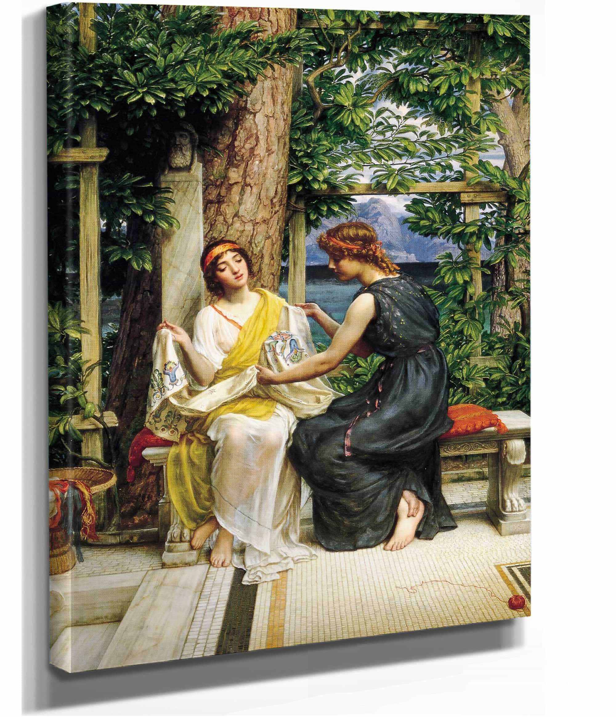 Helena And Hermia by Edward John Poynter - Image 2