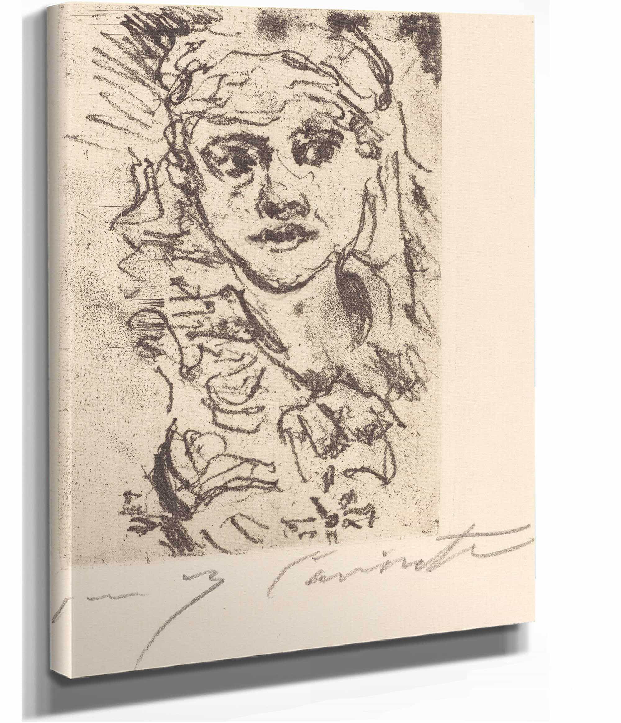 Henny Porten by Lovis Corinth - Image 2