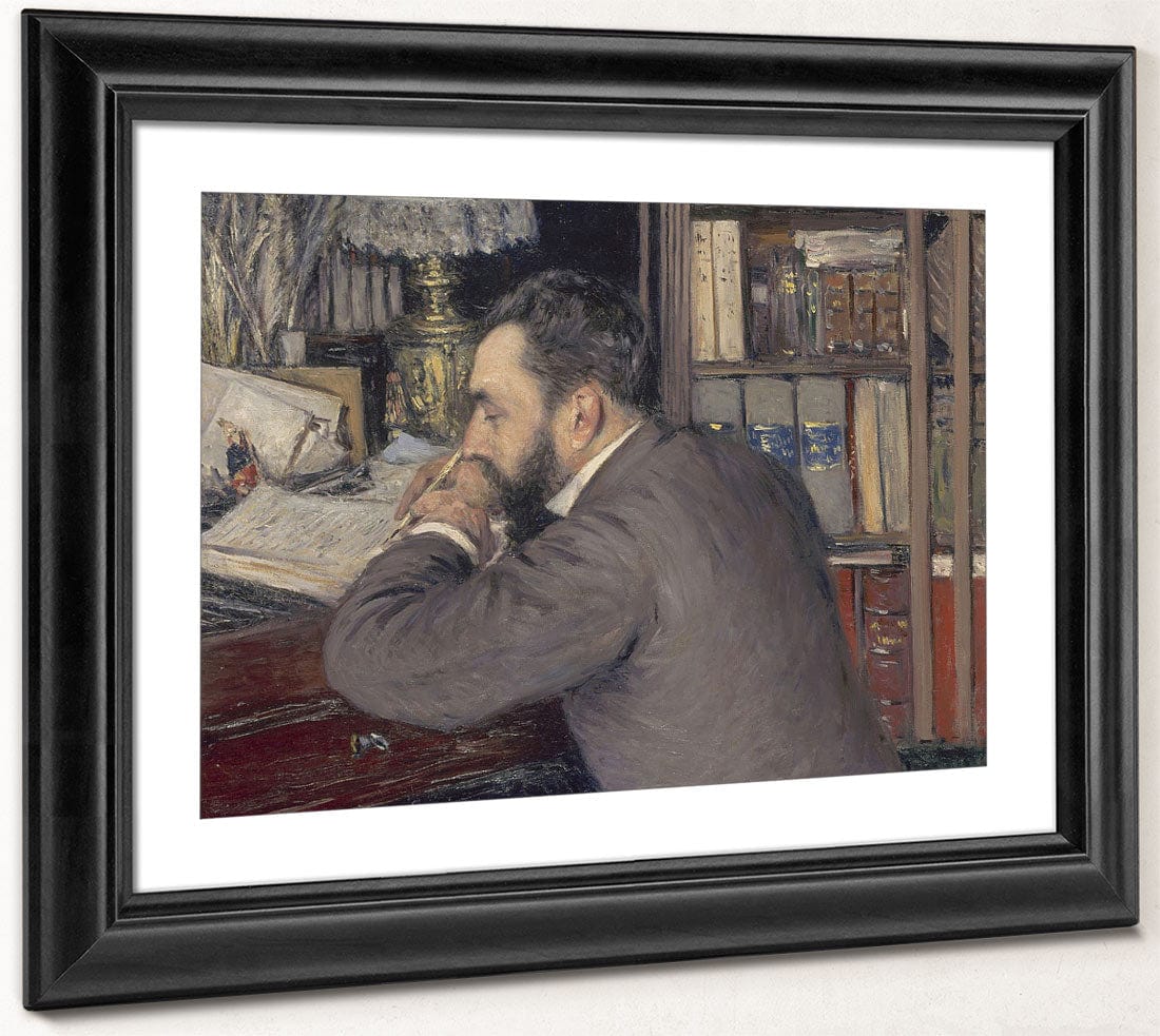 Henri Cordier By Gustave Caillebotte - Image 4