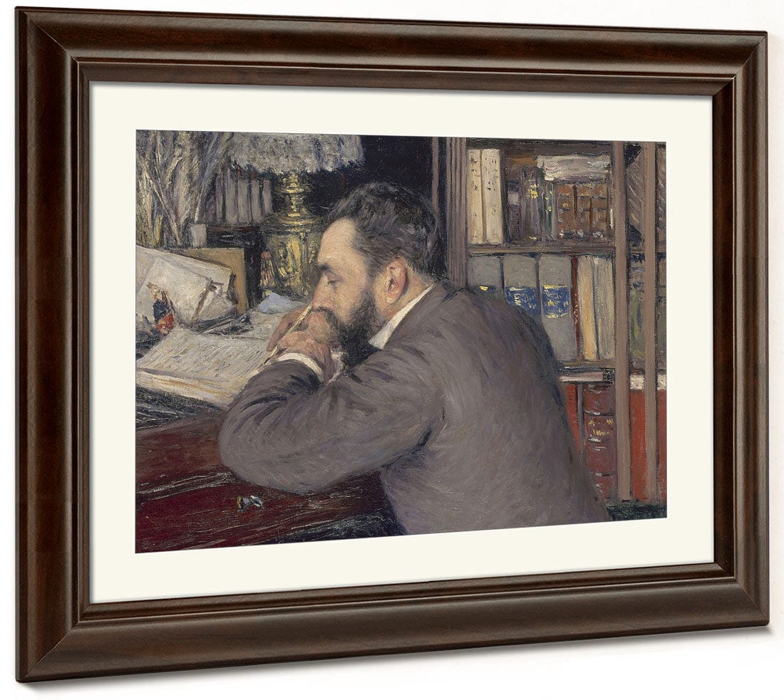 Henri Cordier By Gustave Caillebotte - Image 5