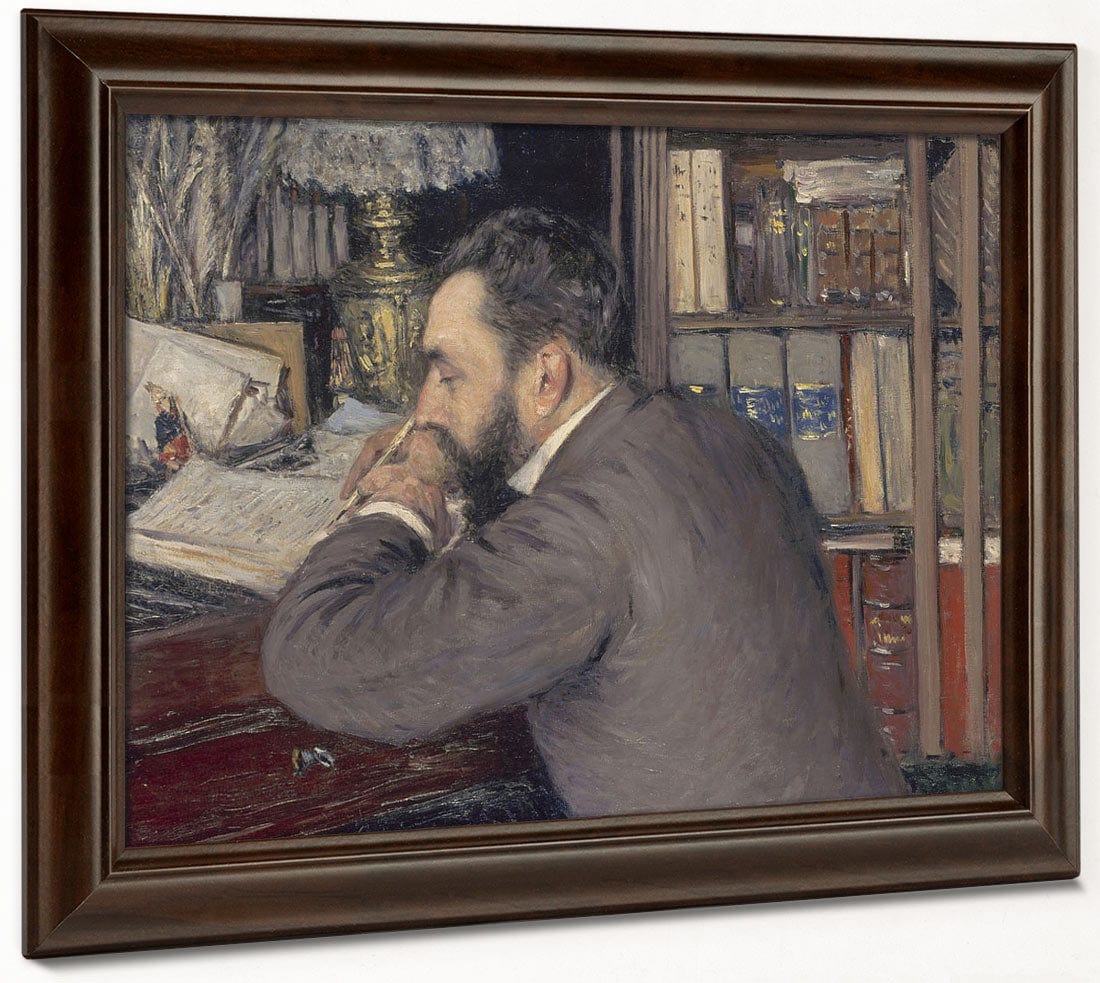 Henri Cordier By Gustave Caillebotte - Image 6