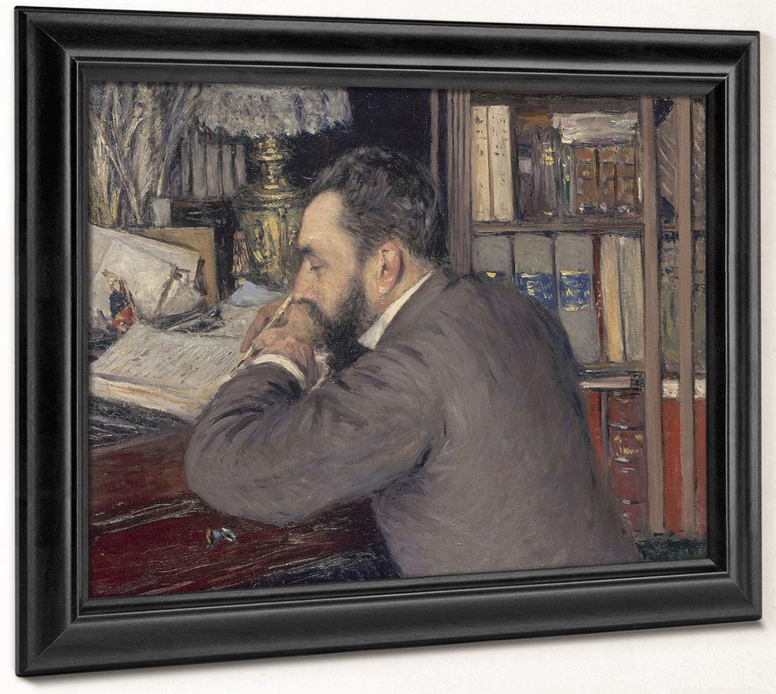 Henri Cordier By Gustave Caillebotte - Image 8