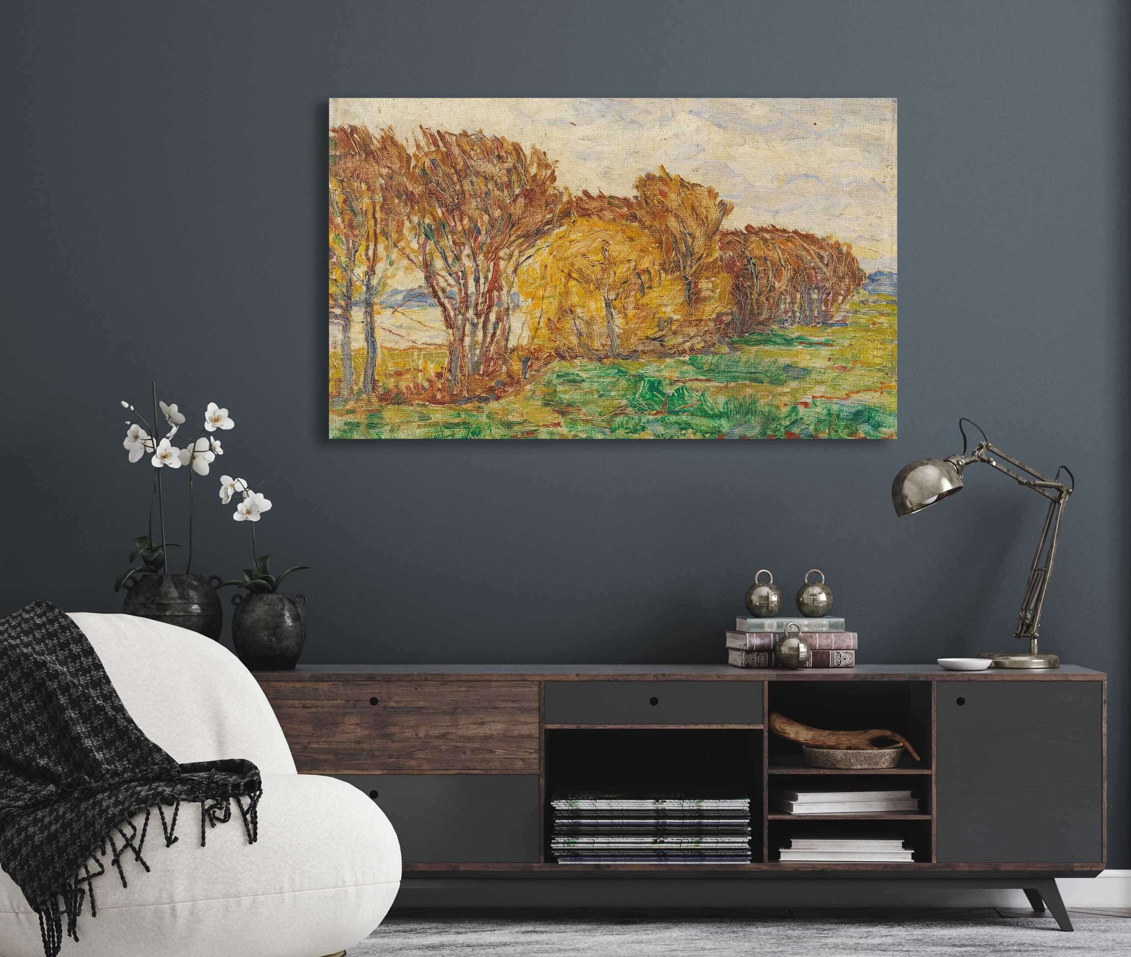Herbstlandschaft by Christian Rohlfs - Image 5