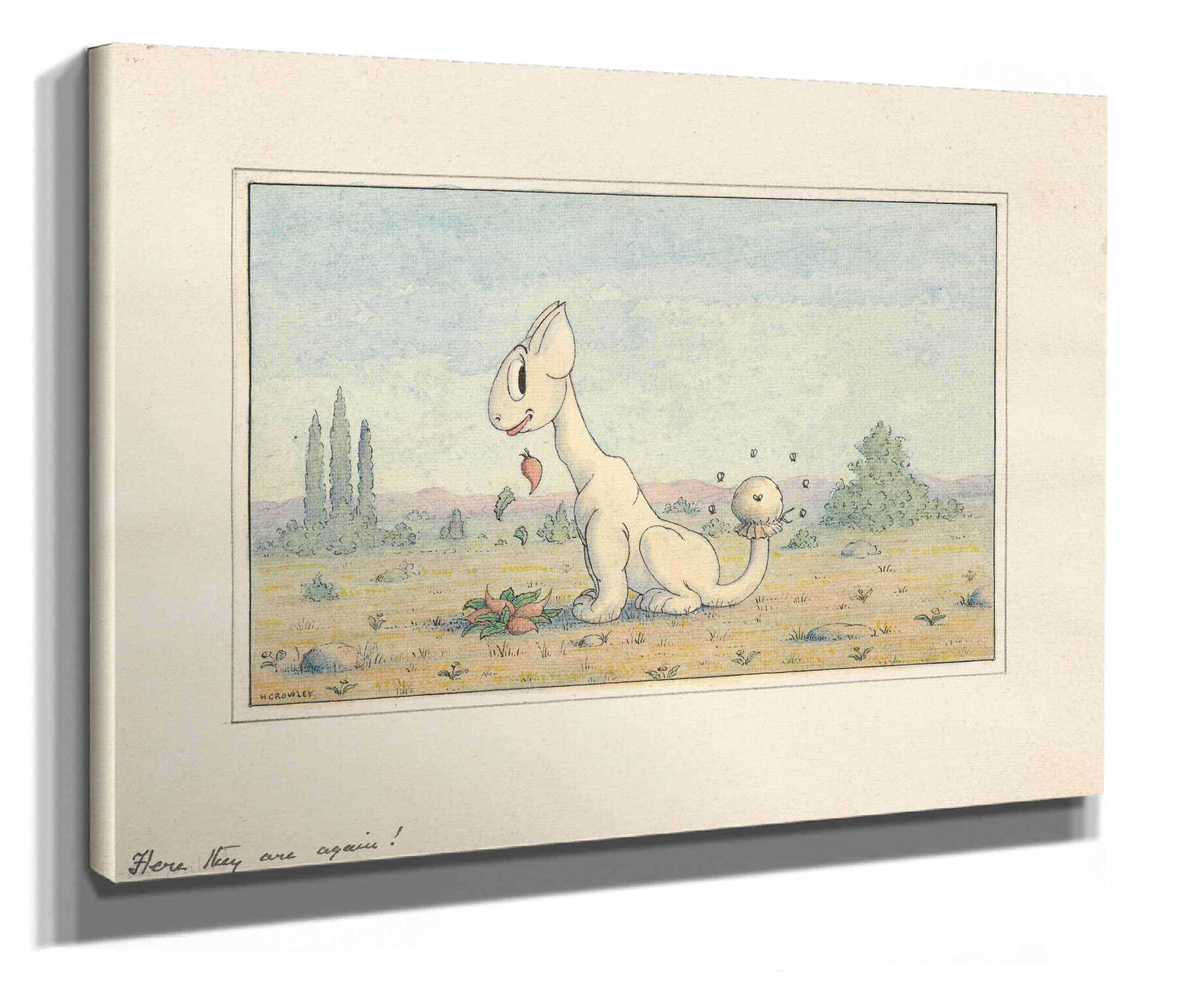 Here They Are Again by Herbert Crowley - Image 2