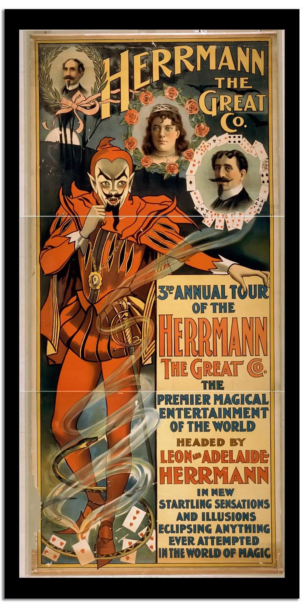 Herrmann The Great  Vintage Movie Poster - Image 2