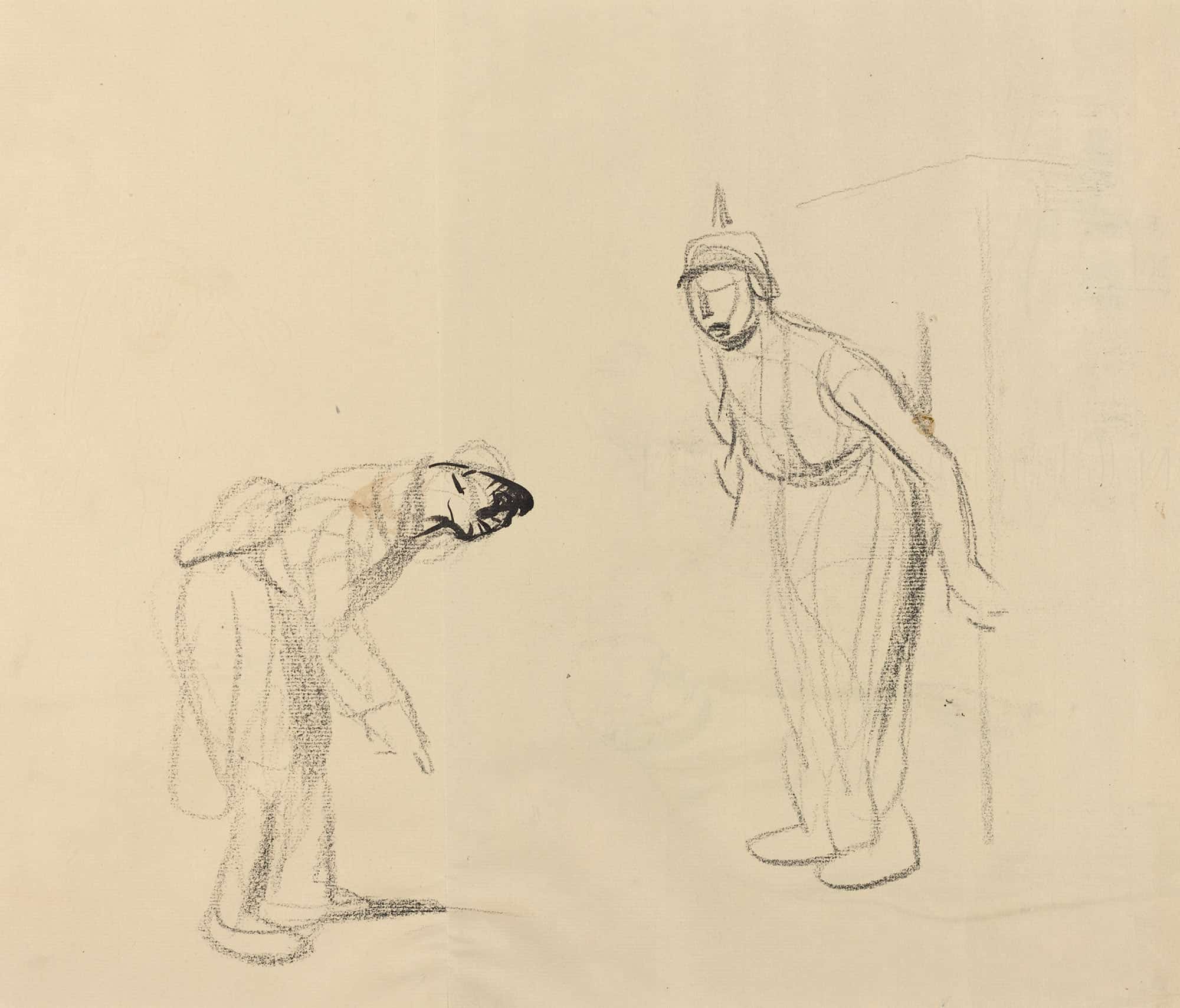 Hiding The Louis Verso by Jean Louis Forain