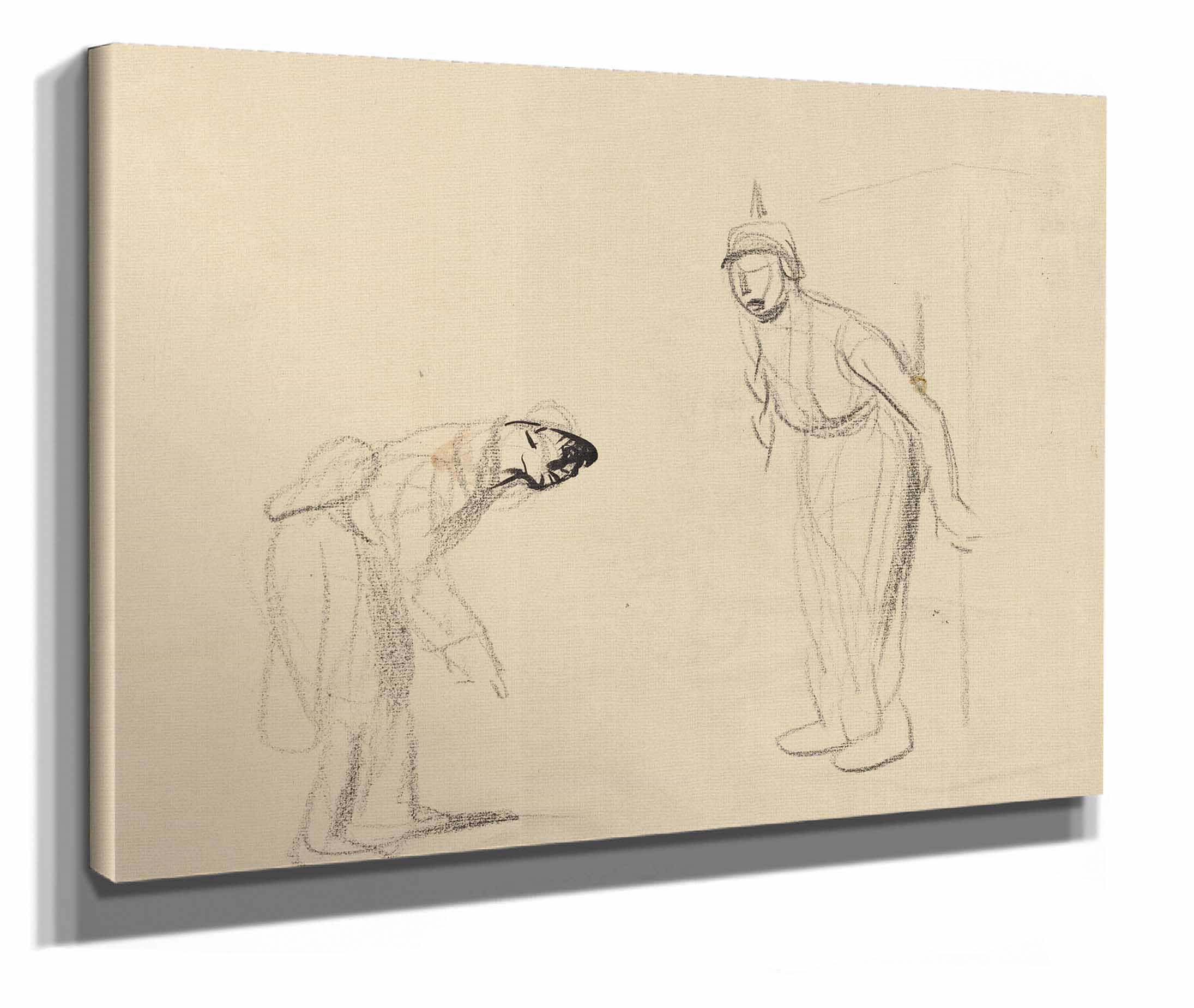 Hiding The Louis Verso by Jean Louis Forain - Image 2